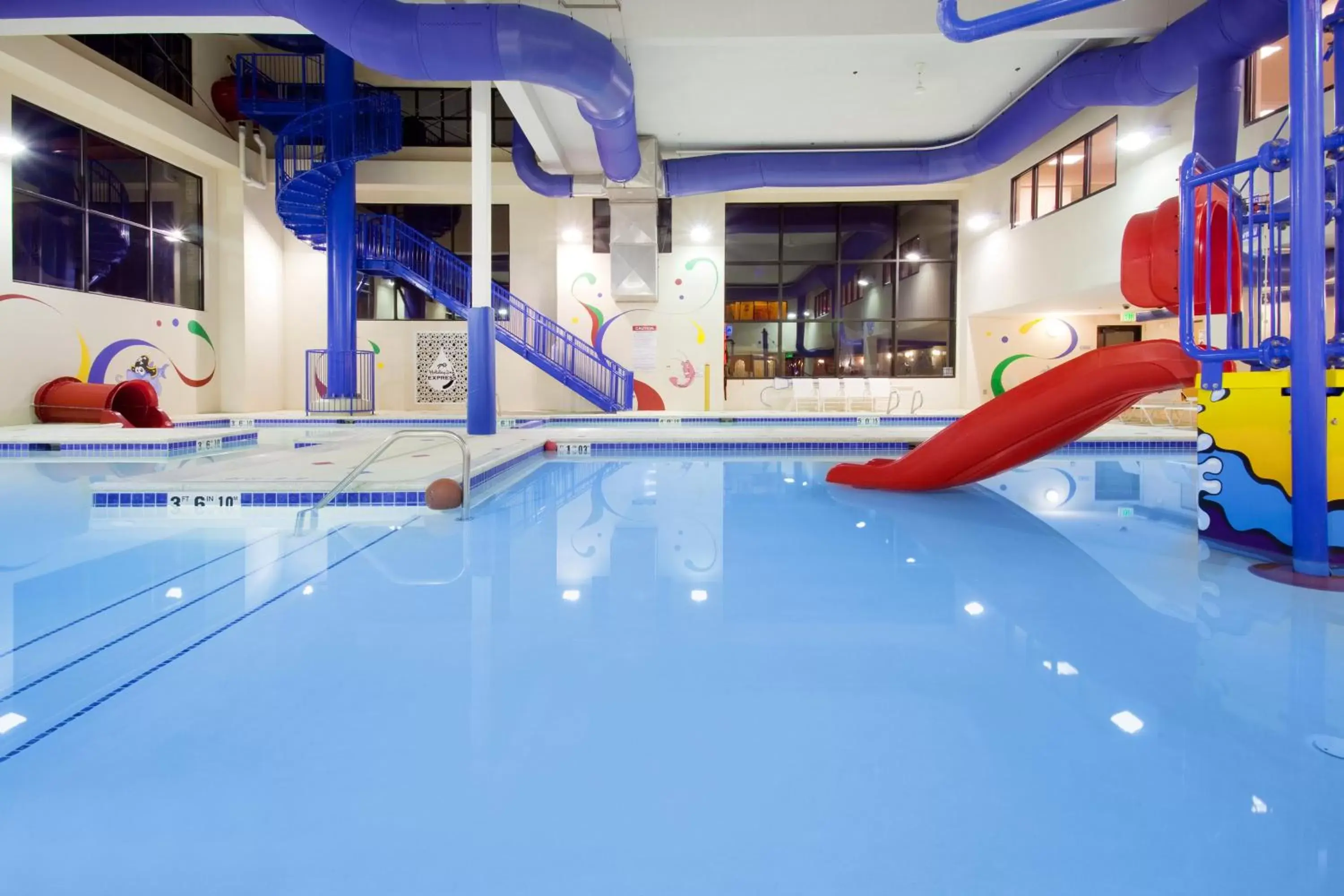 Swimming Pool in Holiday Inn Express West Valley City, an IHG Hotel