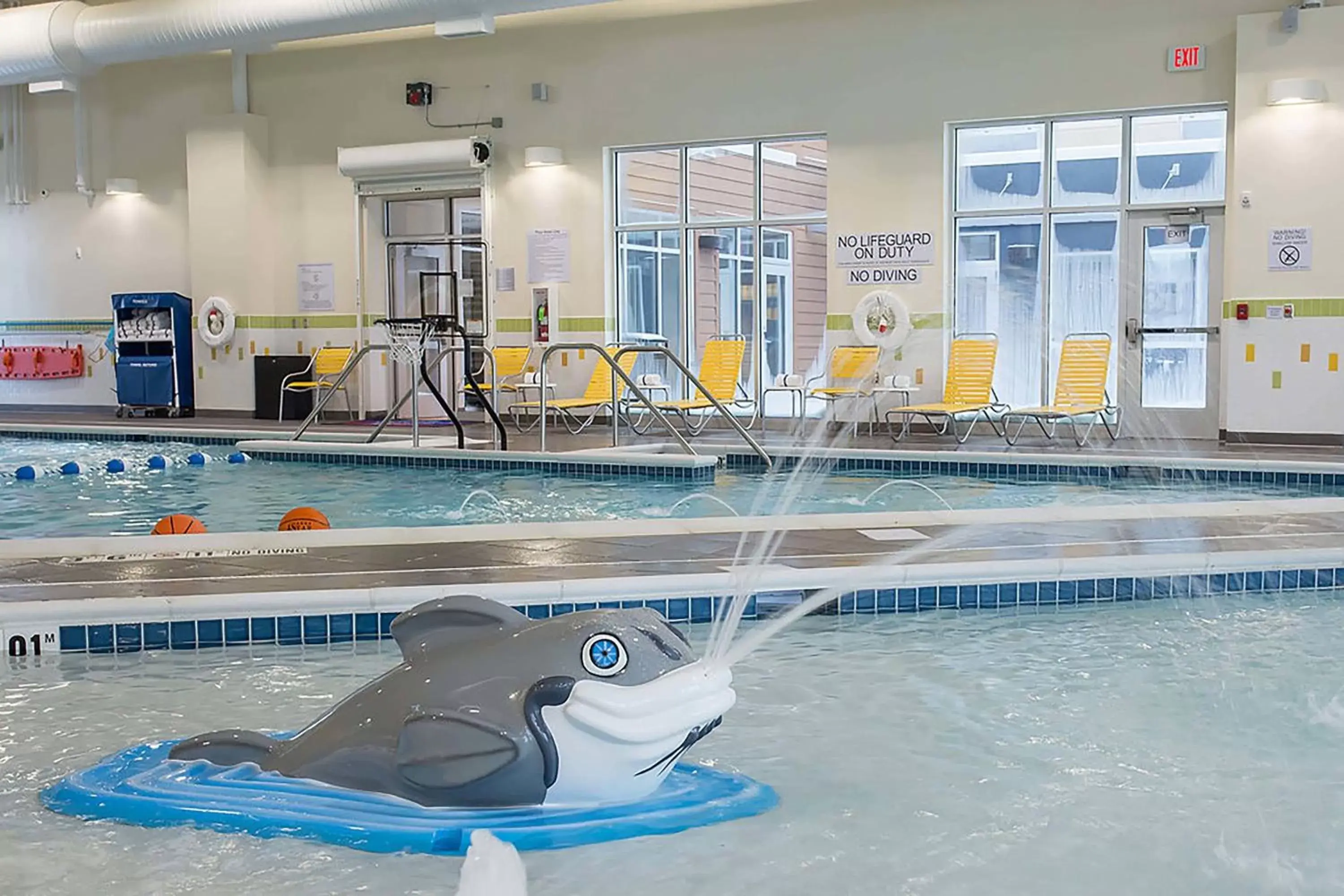 Fitness centre/facilities, Swimming Pool in Fairfield Inn & Suites by Marriott Jamestown