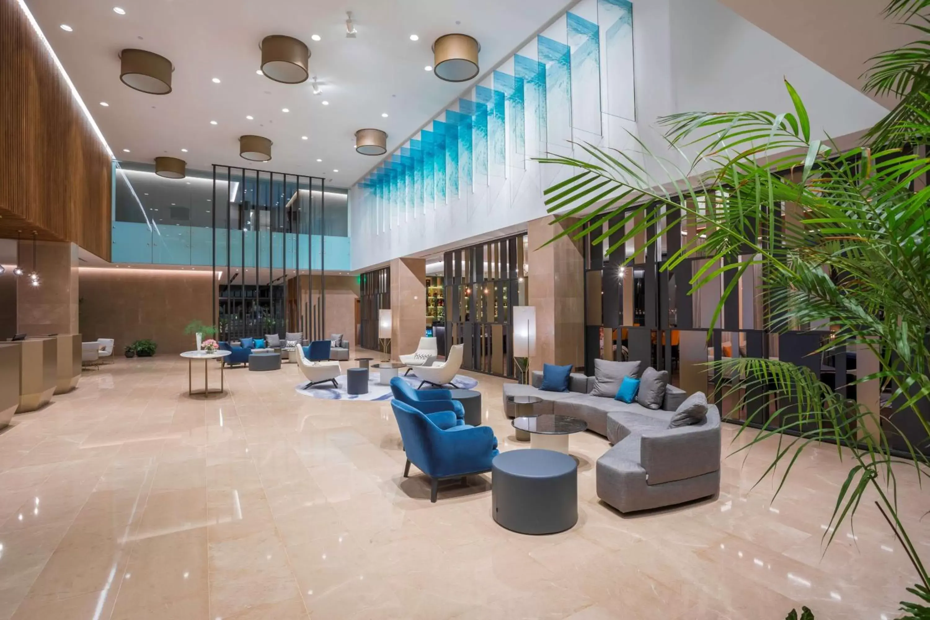 Lobby or reception, Lobby/Reception in Radisson Blu Hotel, Larnaca