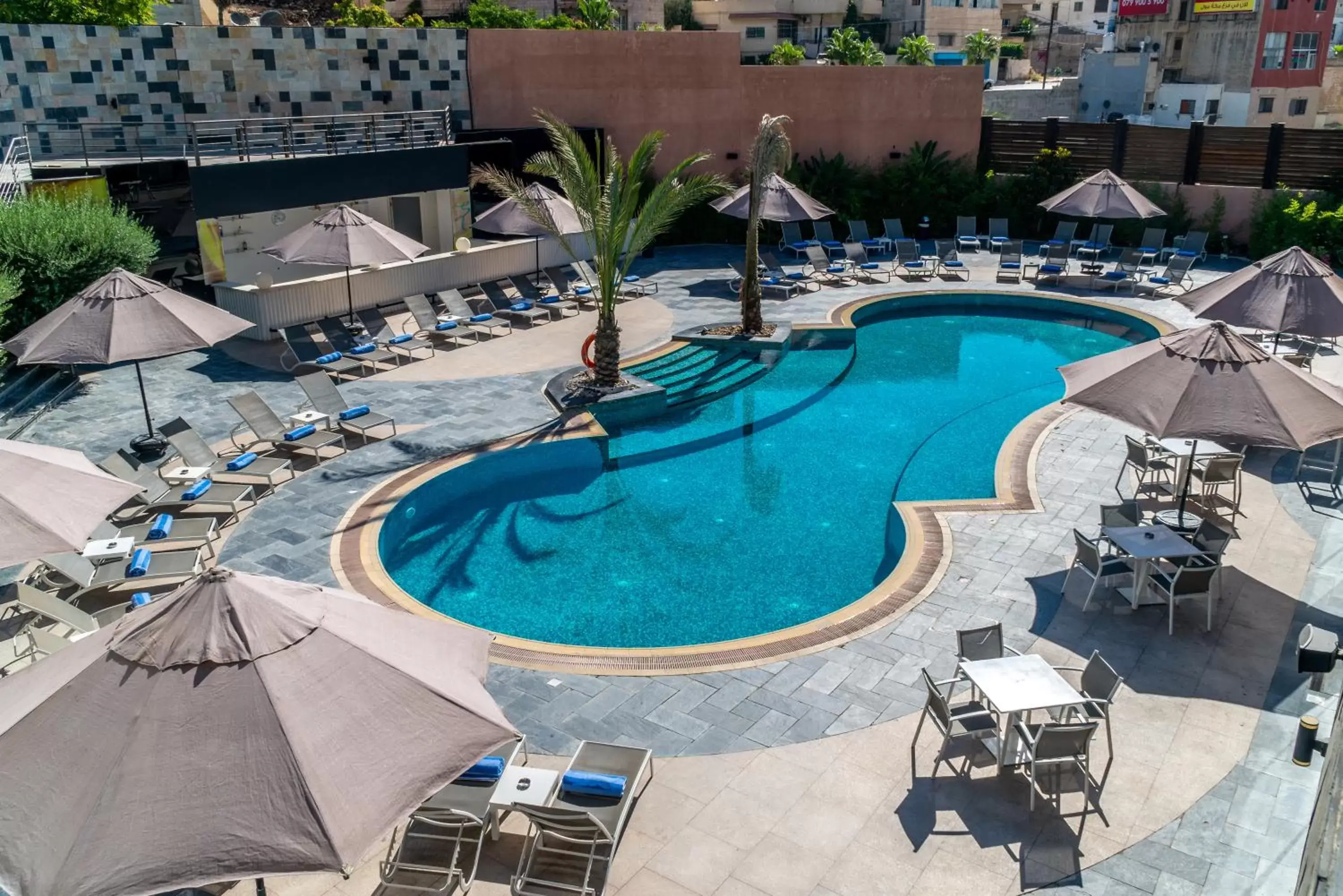 Swimming pool, Pool View in Landmark Amman Hotel & Conference Center