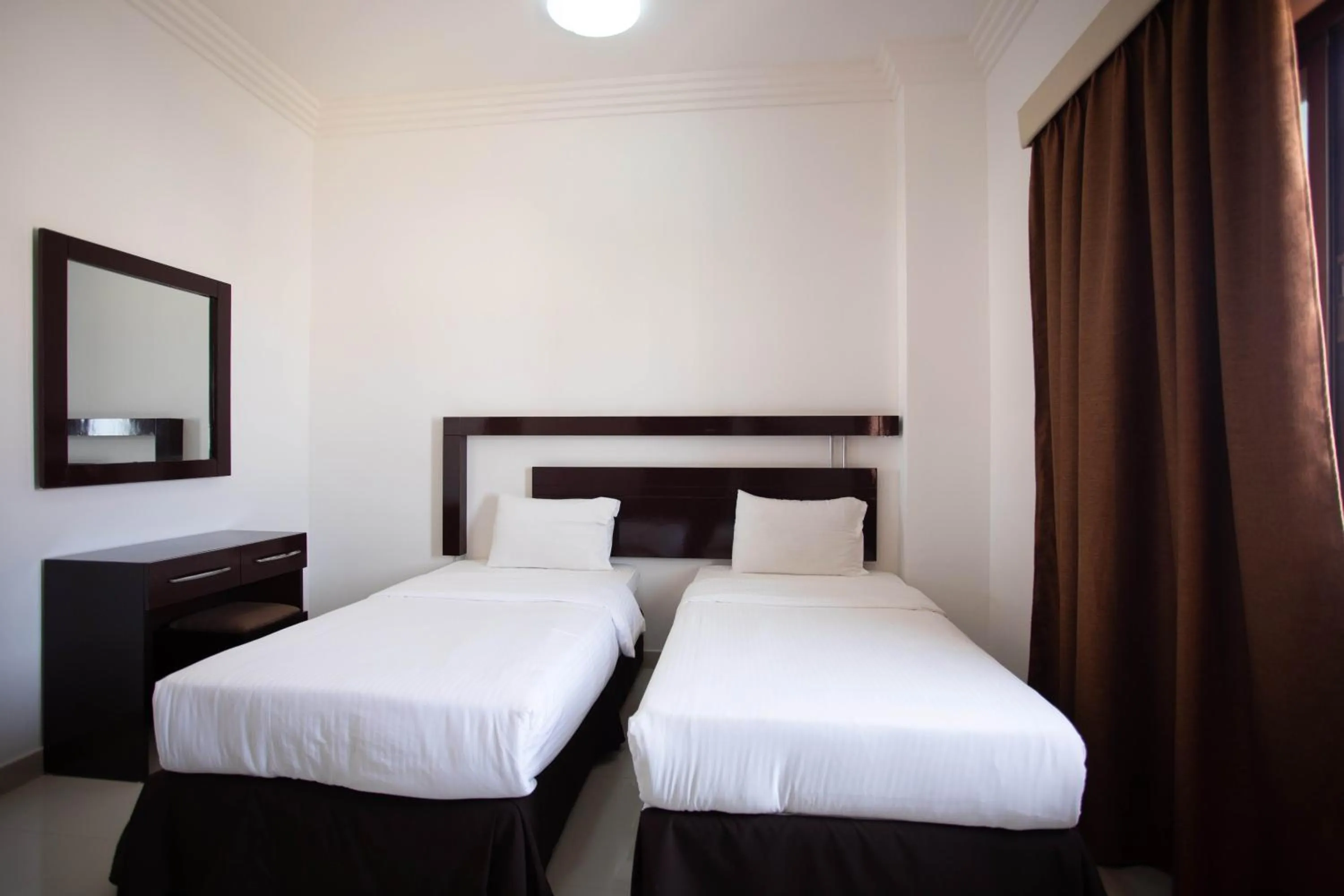 Bed in Star Emirates Furnished Apartment