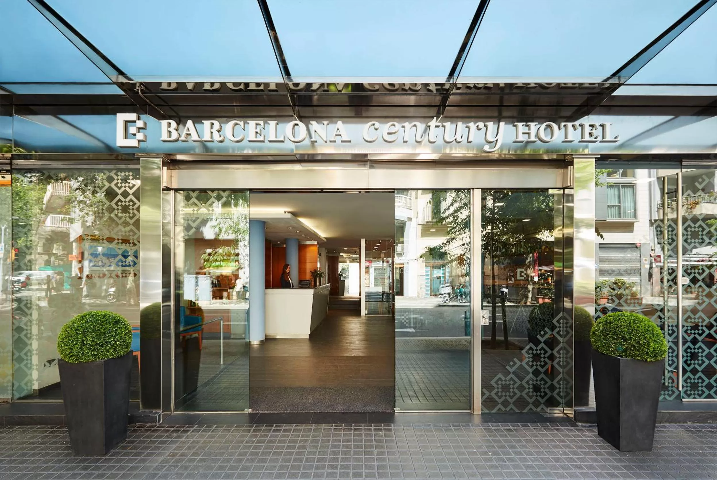 Facade/entrance in Barcelona Century Hotel