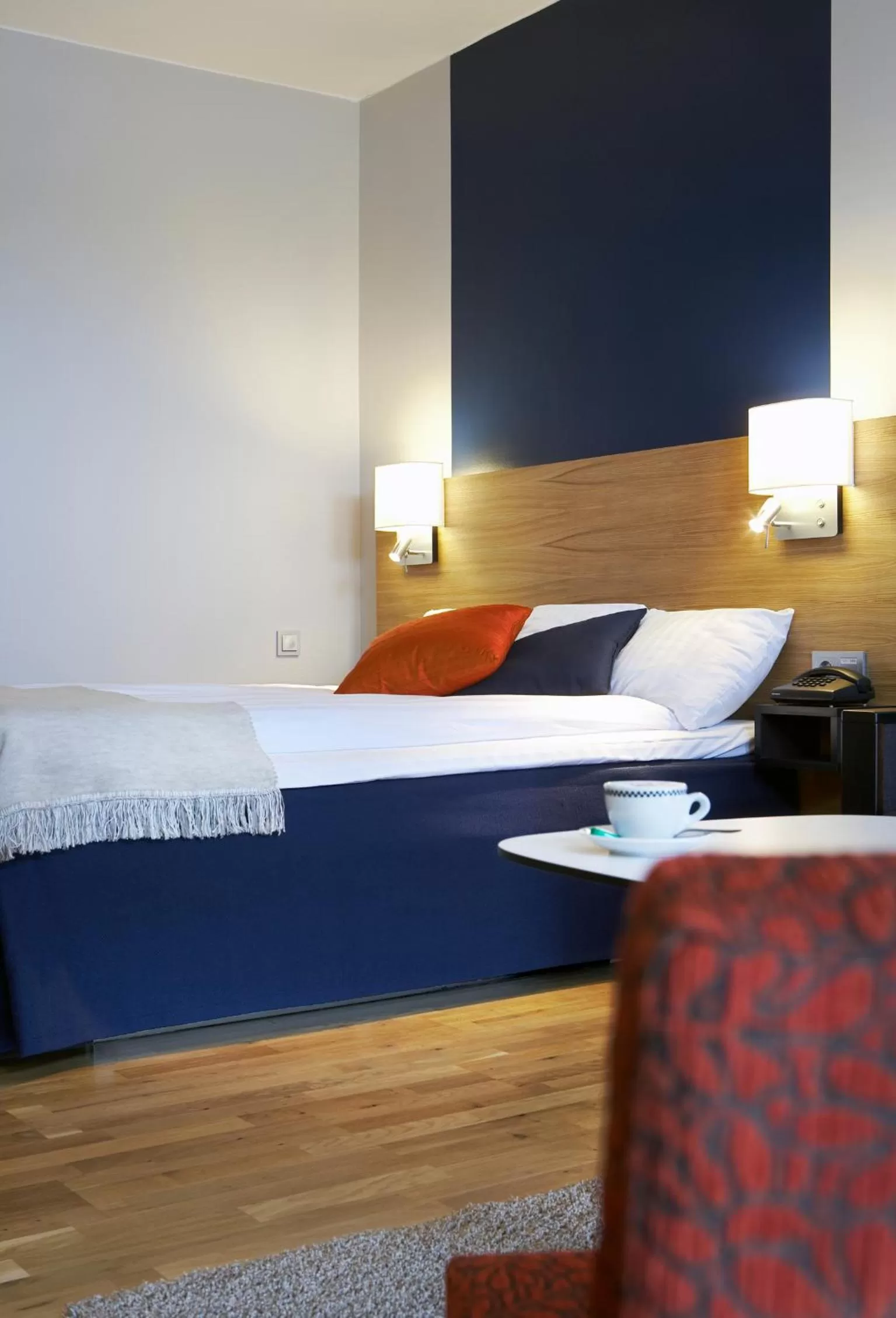 Bed in Quality Hotel Waterfront