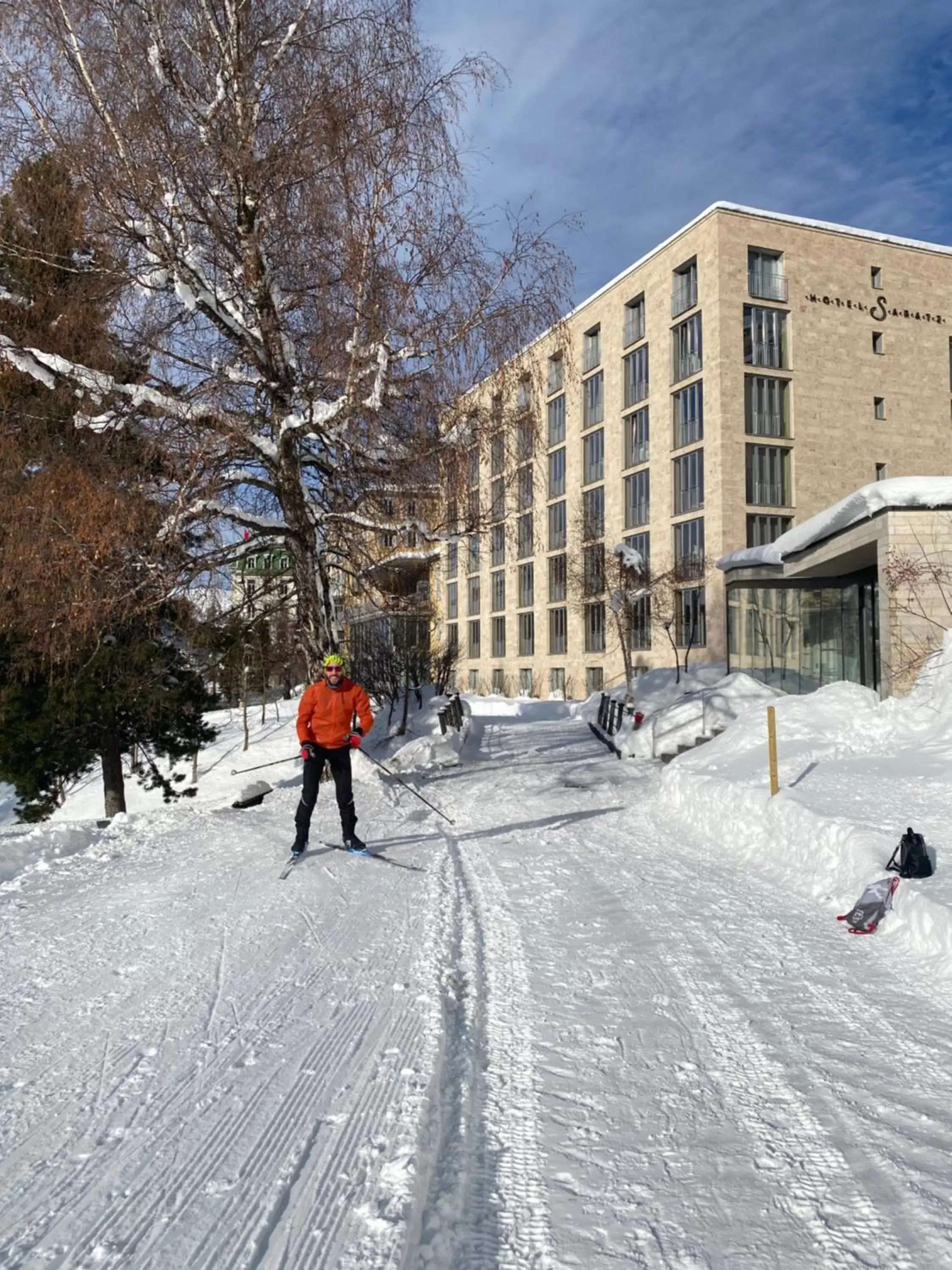 Winter in Hotel Saratz Pontresina