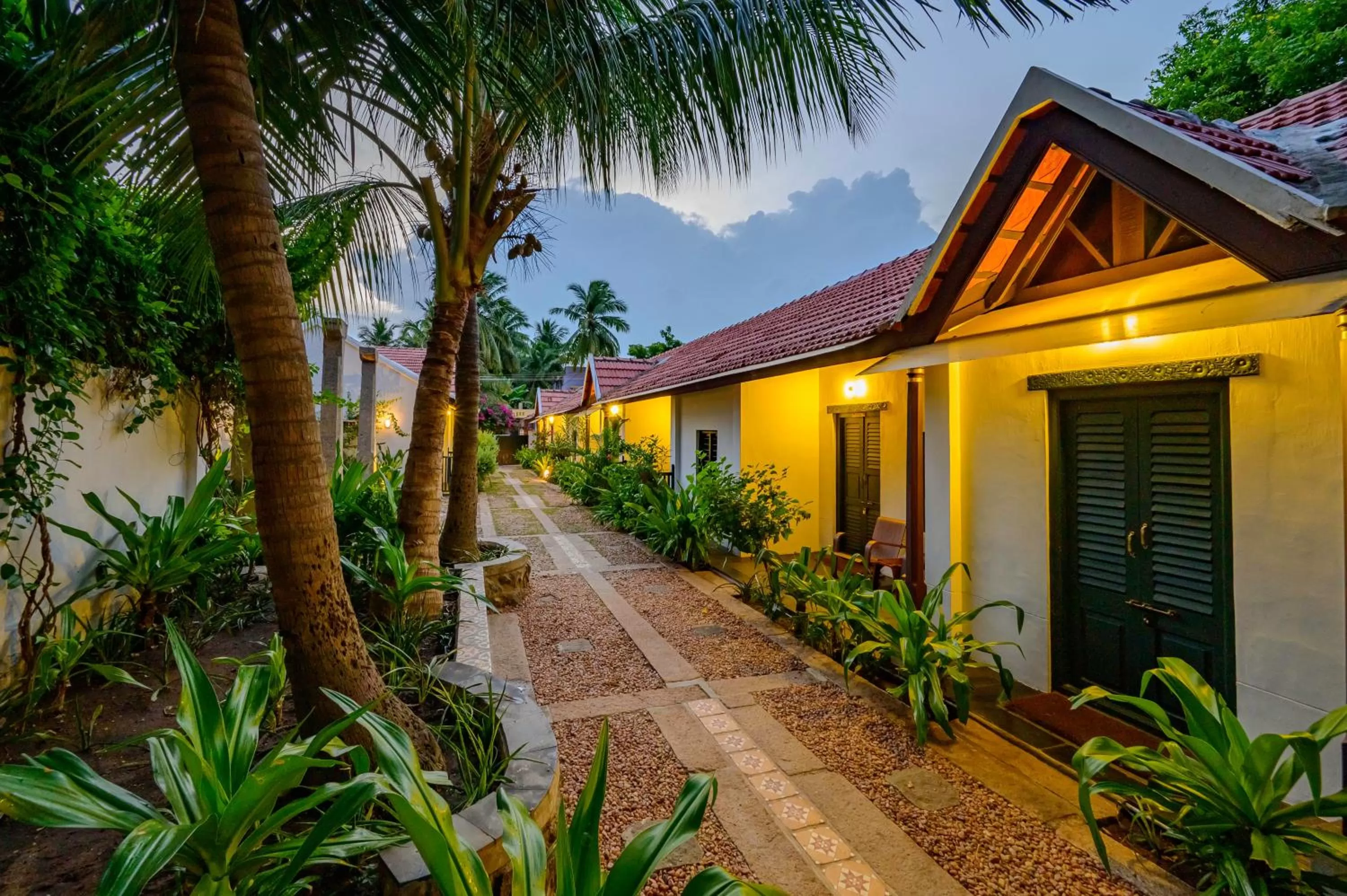 Property building in Neemrana's Coconut Alley