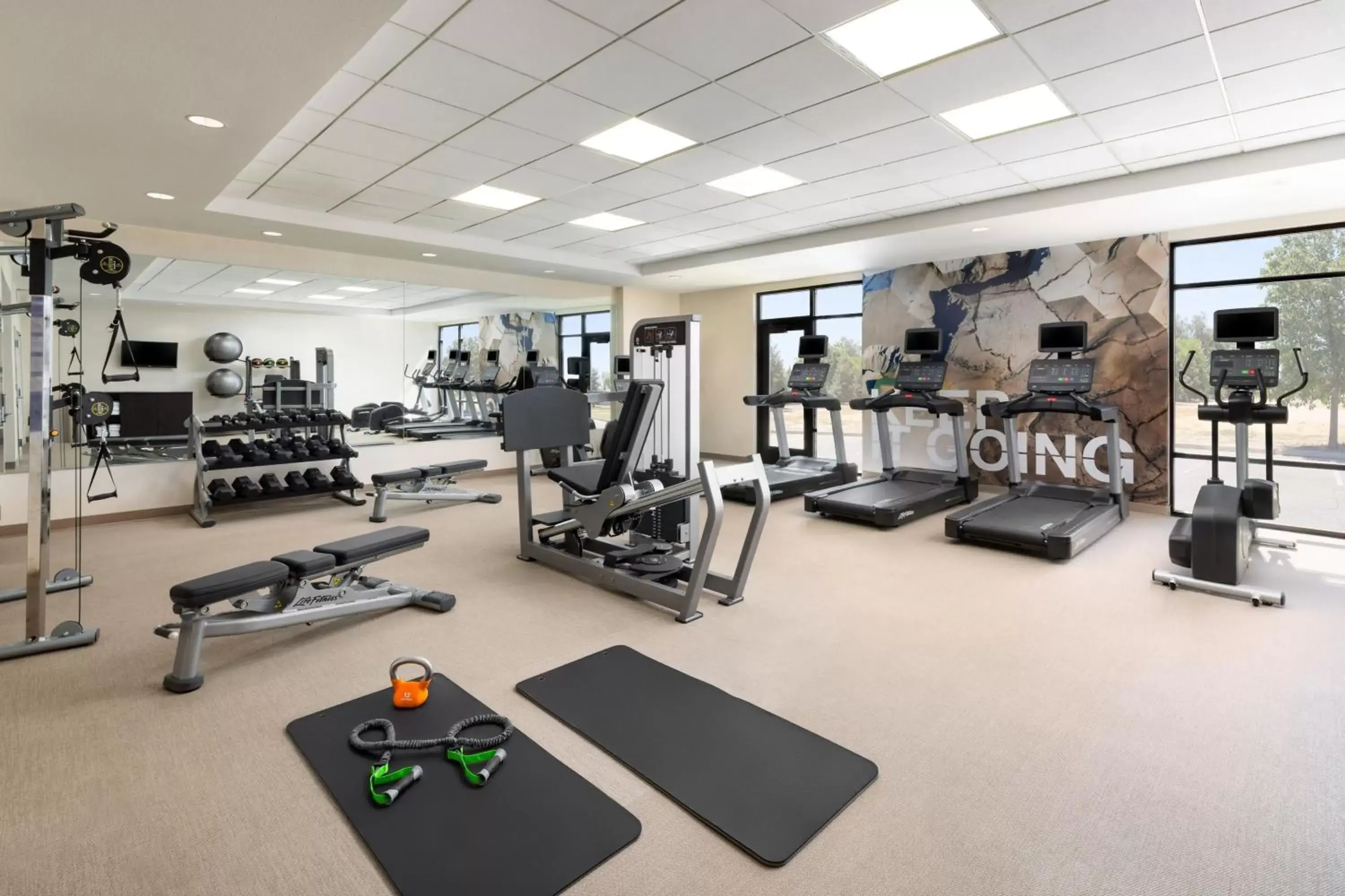 Fitness centre/facilities, Fitness Center/Facilities in SpringHill Suites Fresno