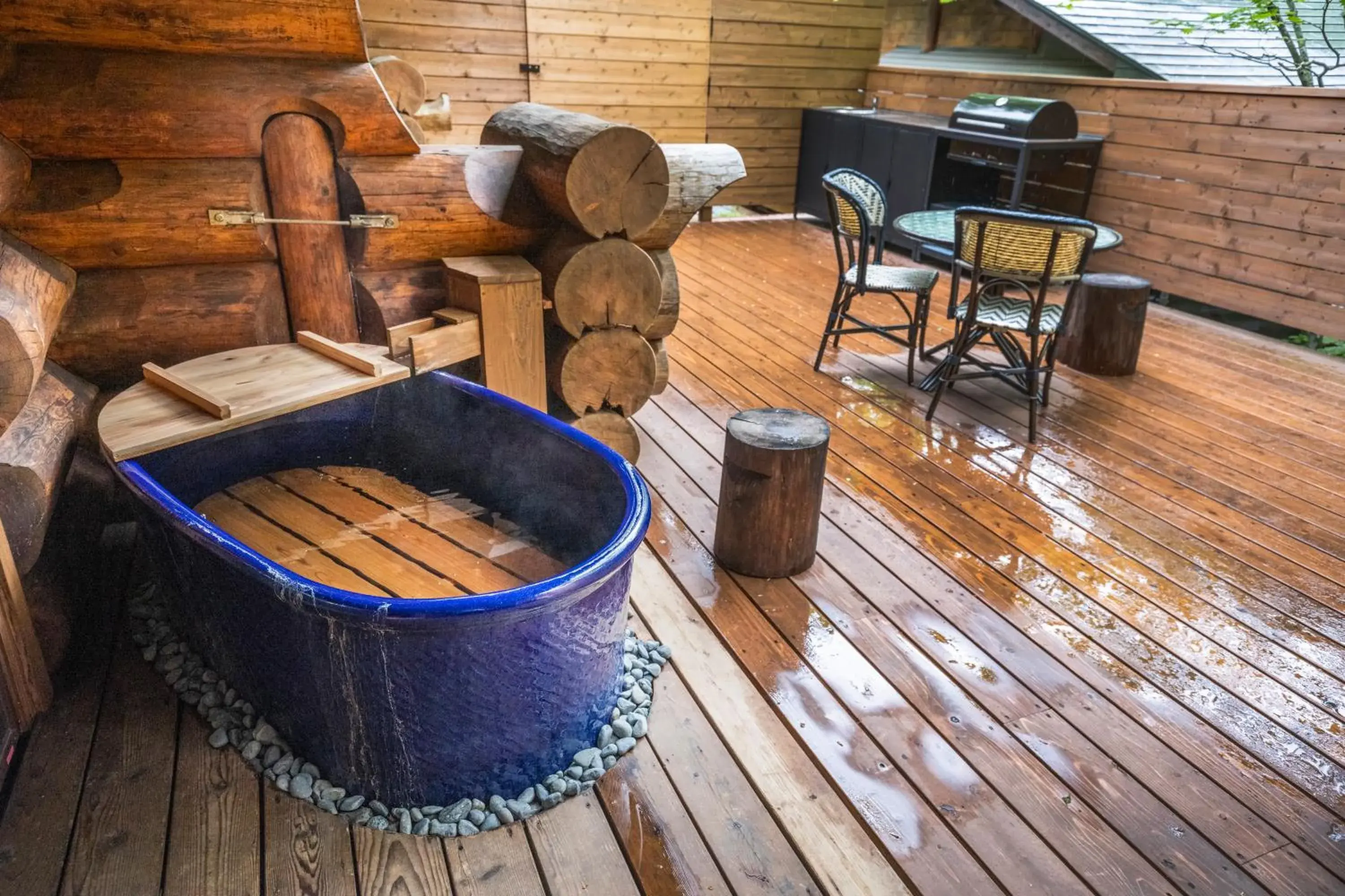 Hot Spring Bath in Hatcho no Yu Hot Spring Ryokan