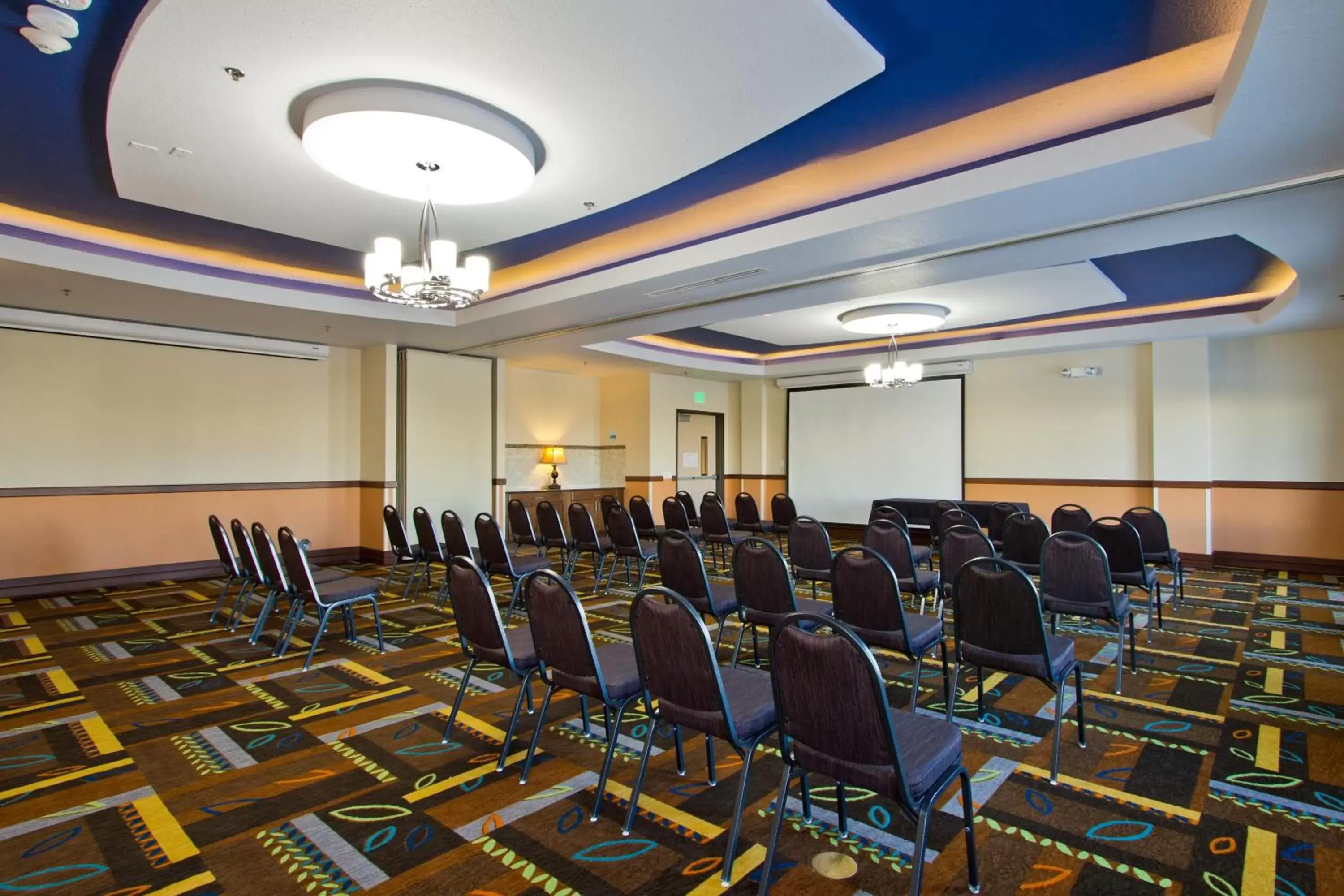 Meeting/conference room in Holiday Inn Express and Suites Denver East Peoria Street, an IHG Hotel