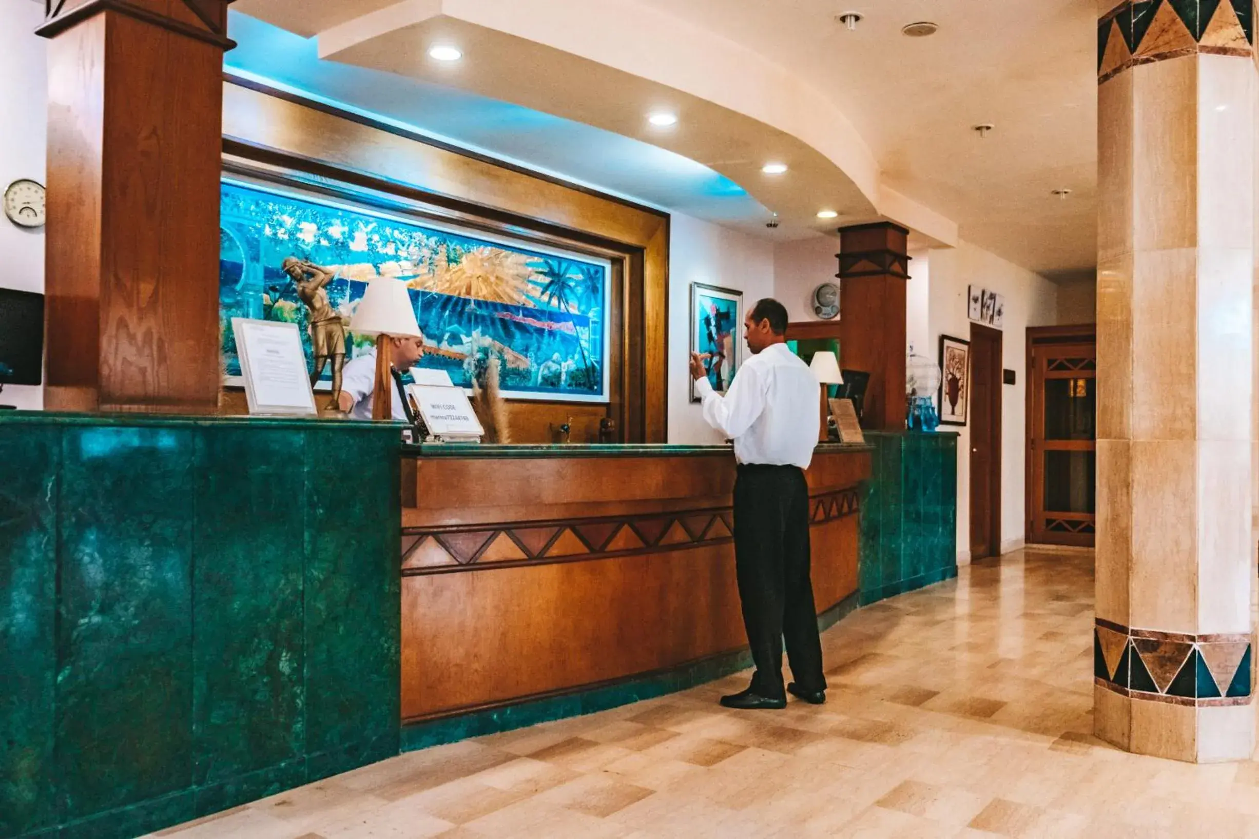 Lobby/Reception in Marina Palace