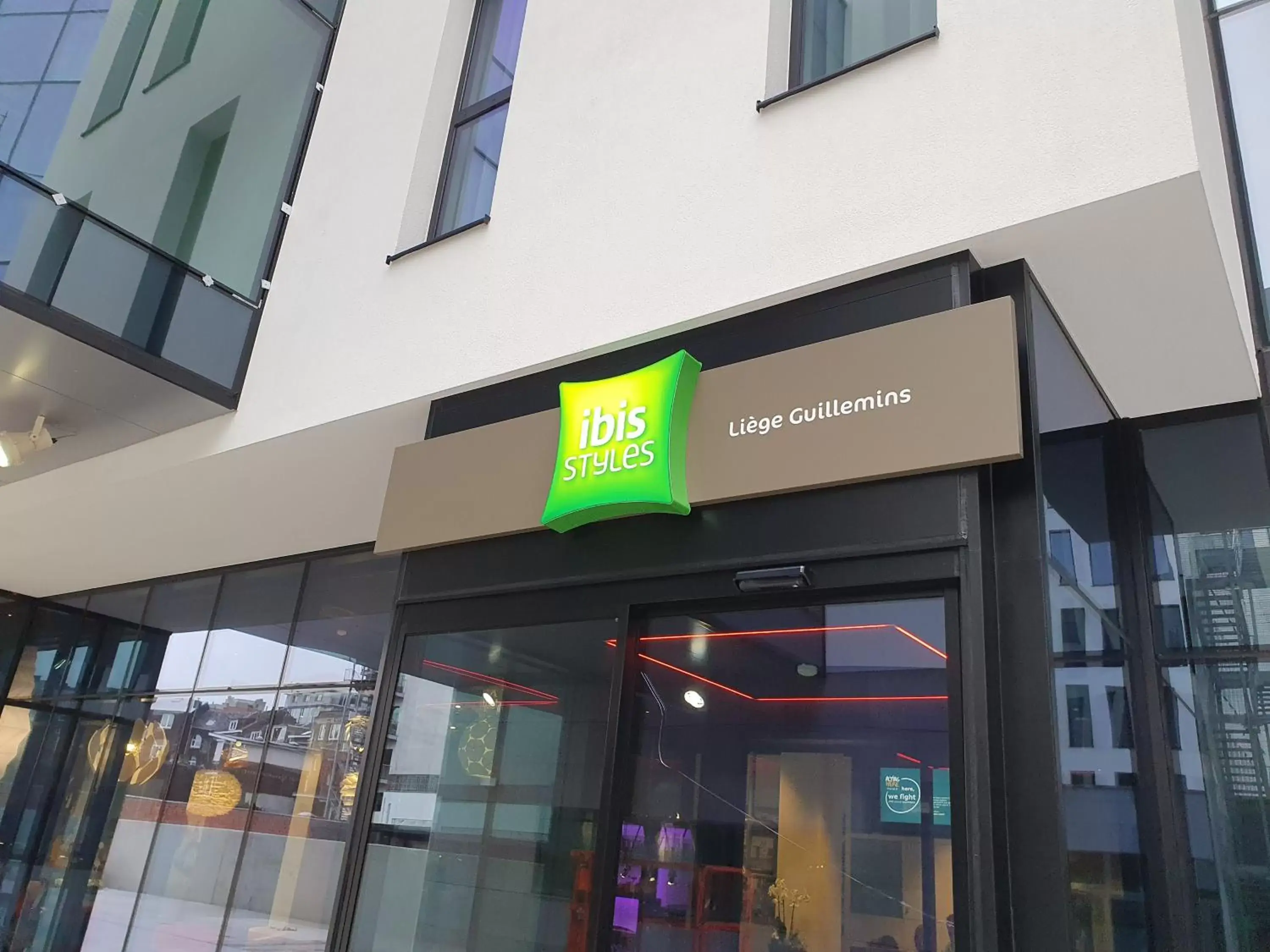 Facade/entrance in ibis Styles Liege Guillemins Facade/entrance in ibis Styles Liege Guillemins