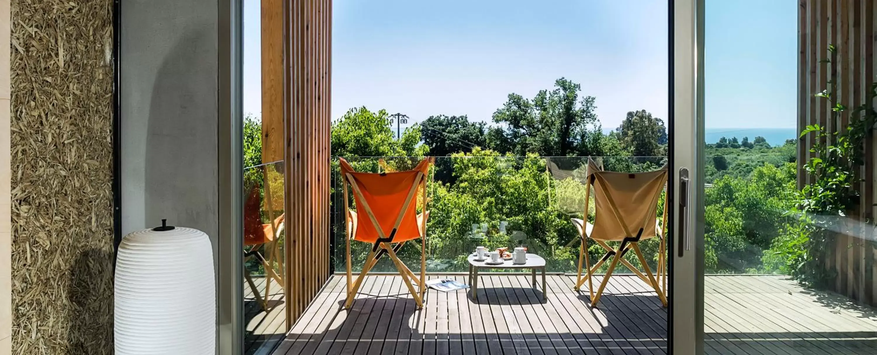 Balcony/Terrace in Donna Carmela Resort & Lodges