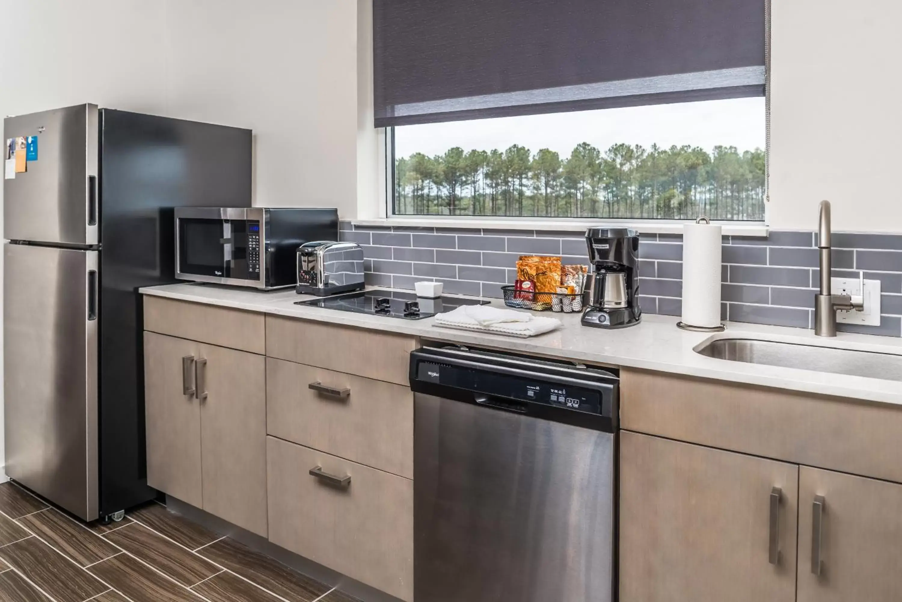 Kitchen or kitchenette, Kitchen/Kitchenette in Hyatt House Raleigh/Rdu/Brier Creek