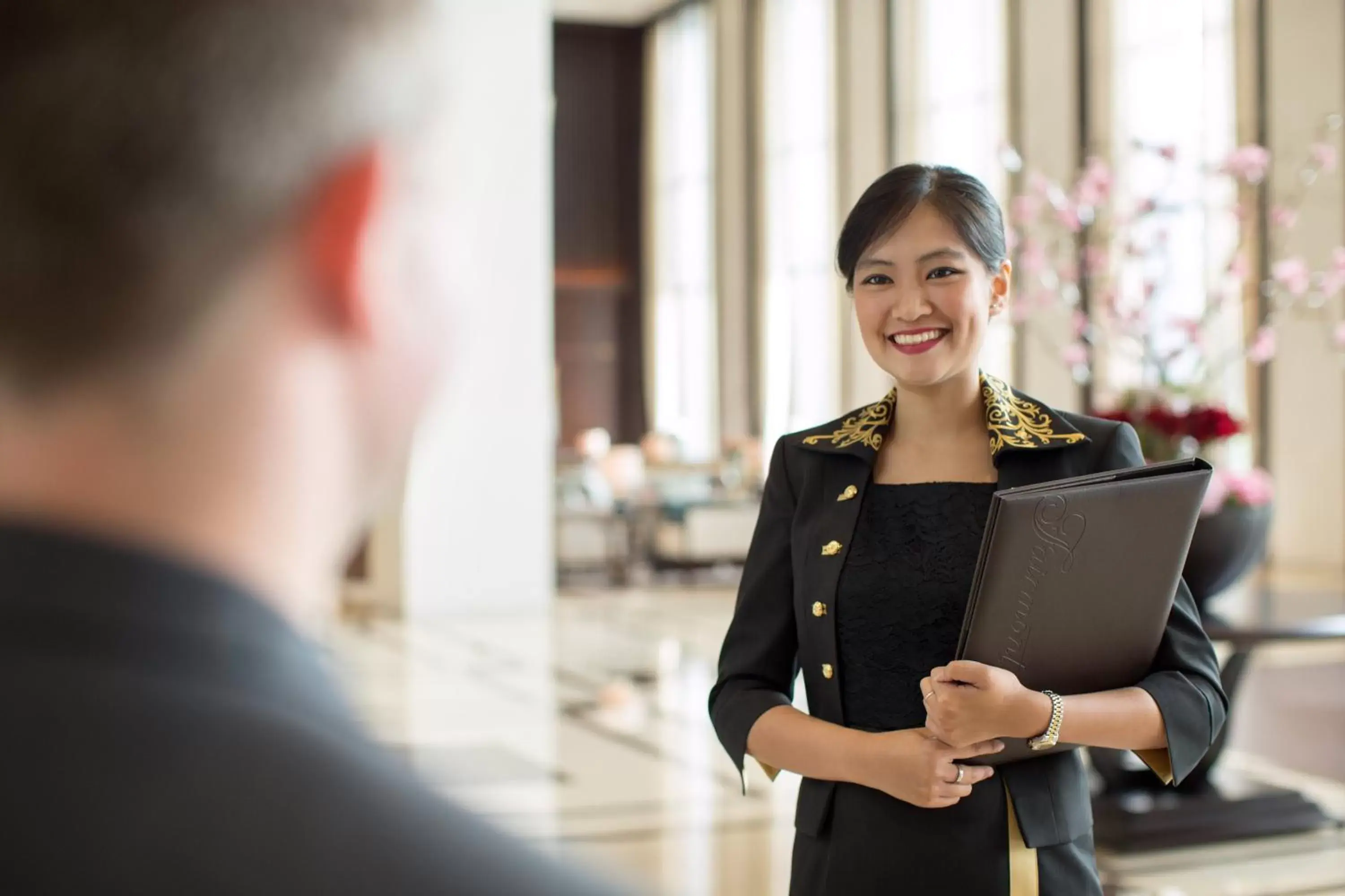 Lobby or reception in Fairmont Jakarta