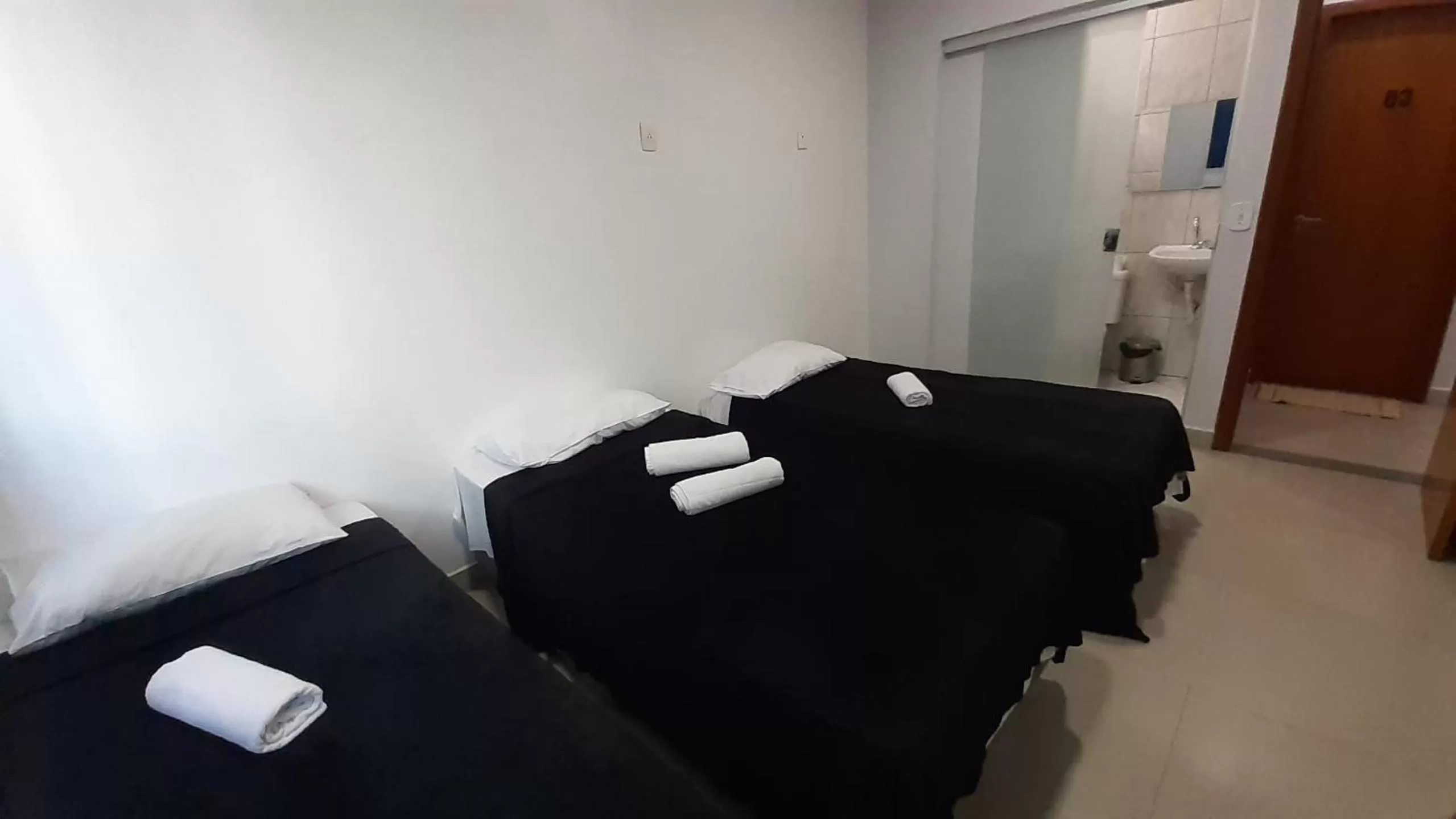 Bed in Hotel Brasília - centro