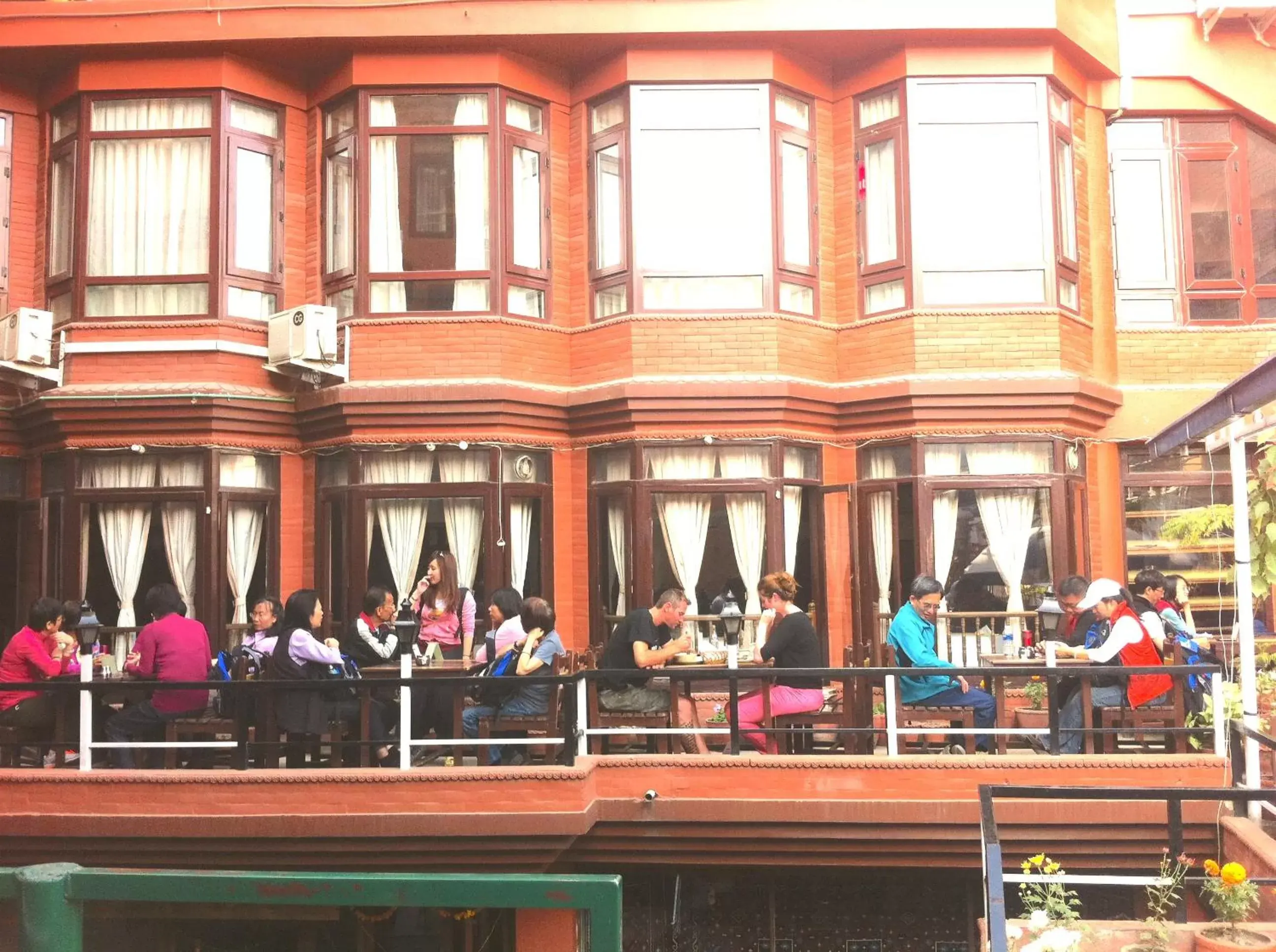 Balcony/Terrace, Restaurant/Places to Eat in Hotel Access Nepal