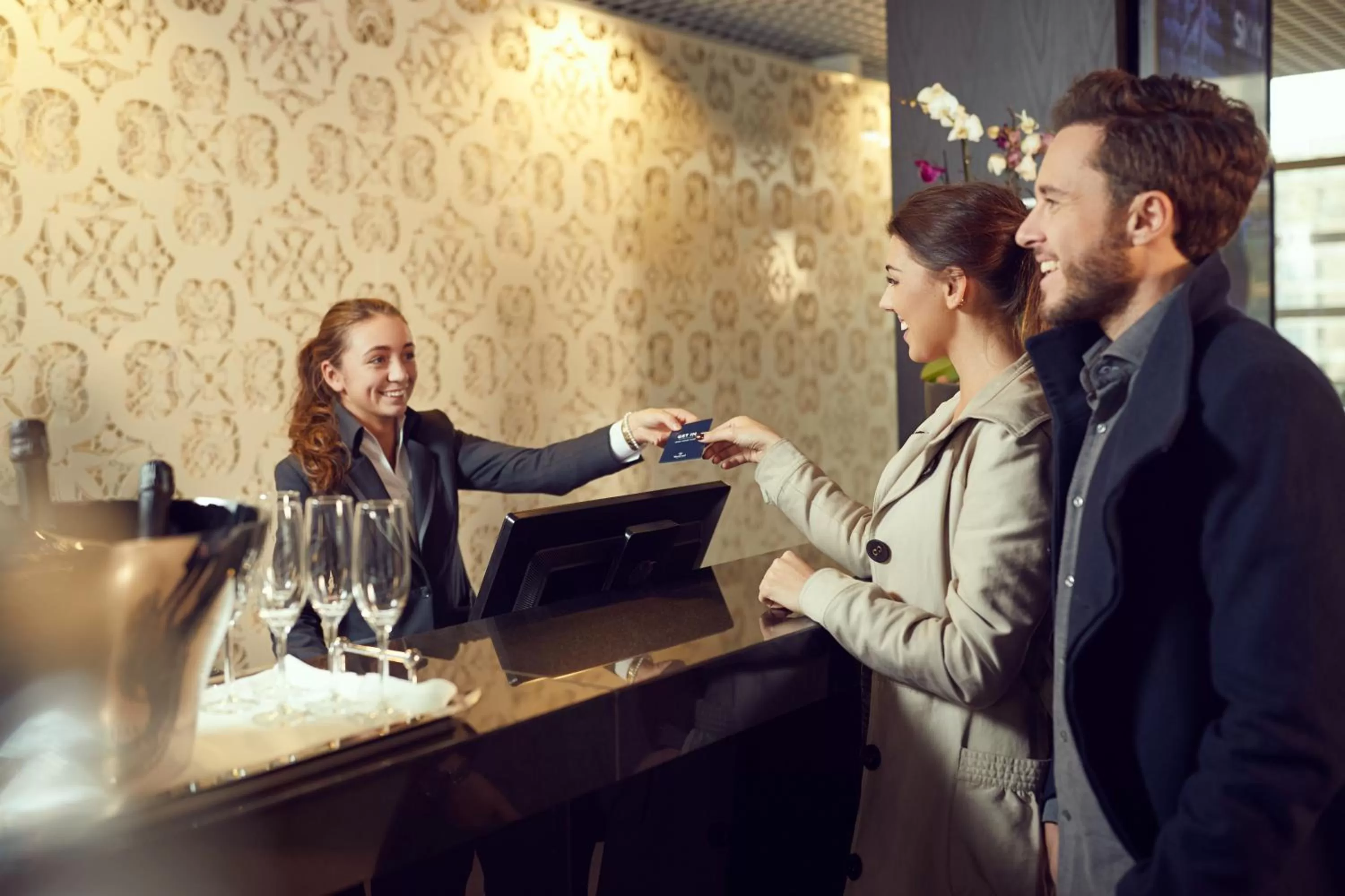 Lobby or reception in WestCord Fashion Hotel Amsterdam