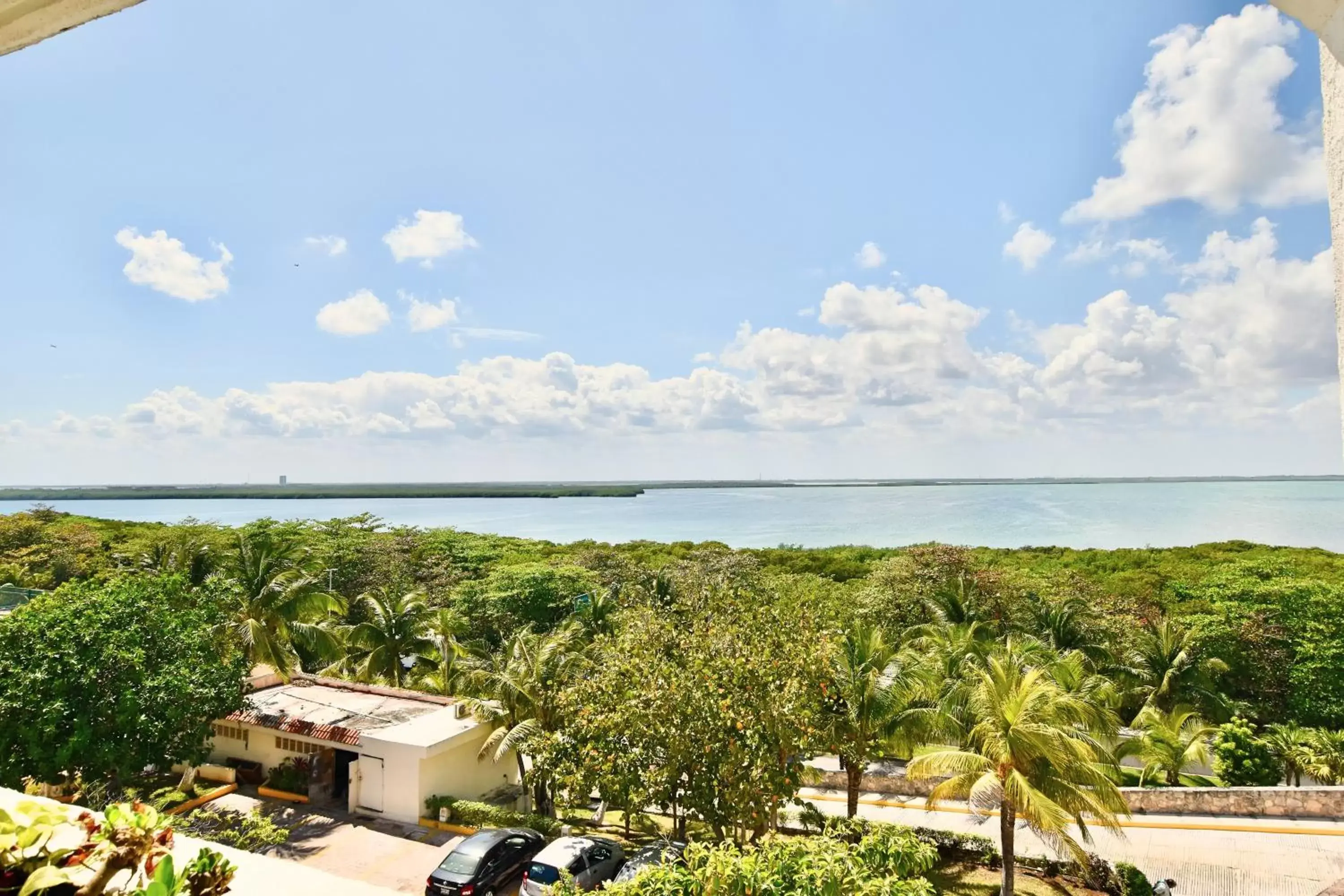Sea view, Bird's-eye View in Solymar Condo Beach Resort by Casago