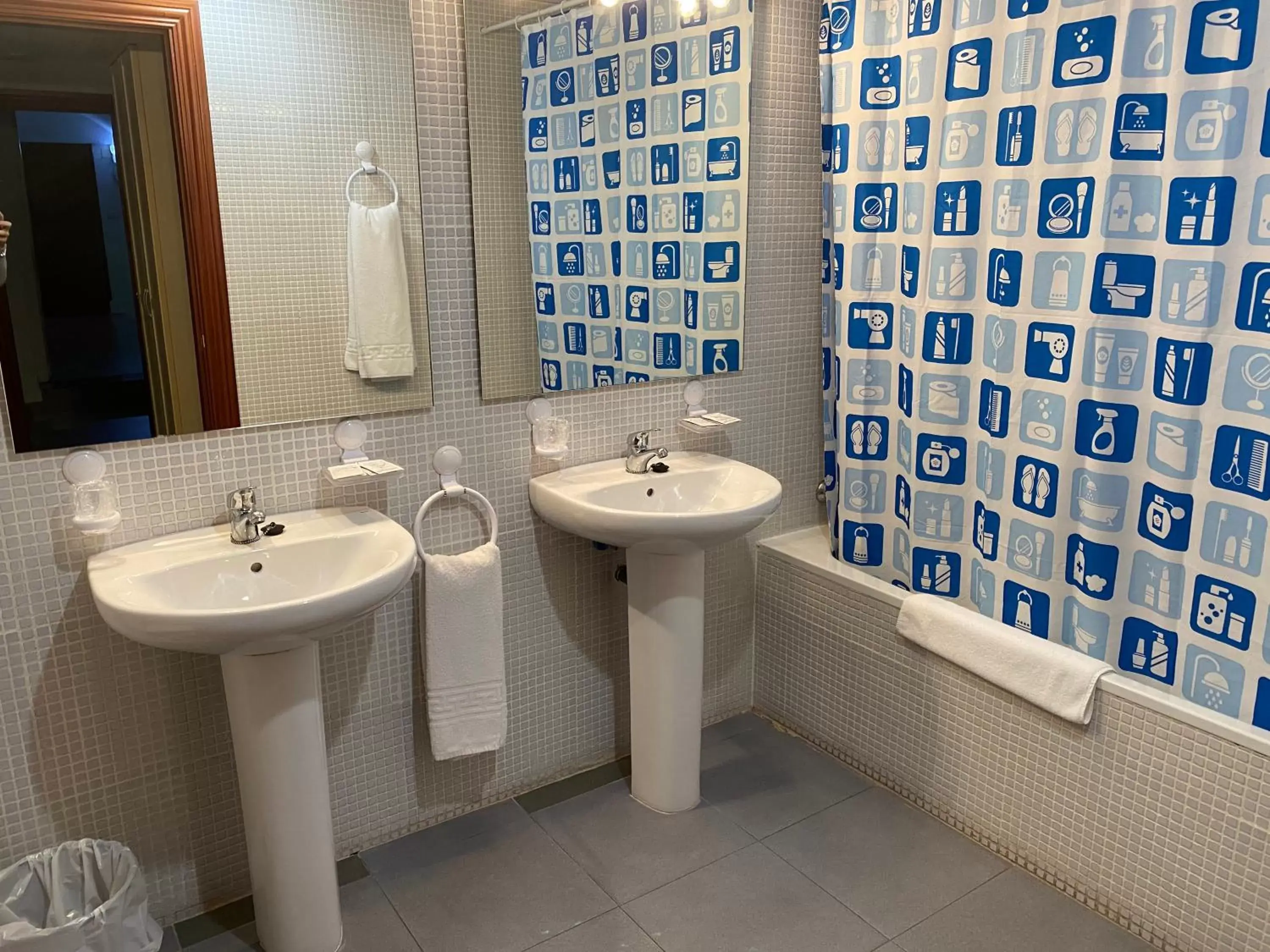 Bathroom in Hotel Cogullada