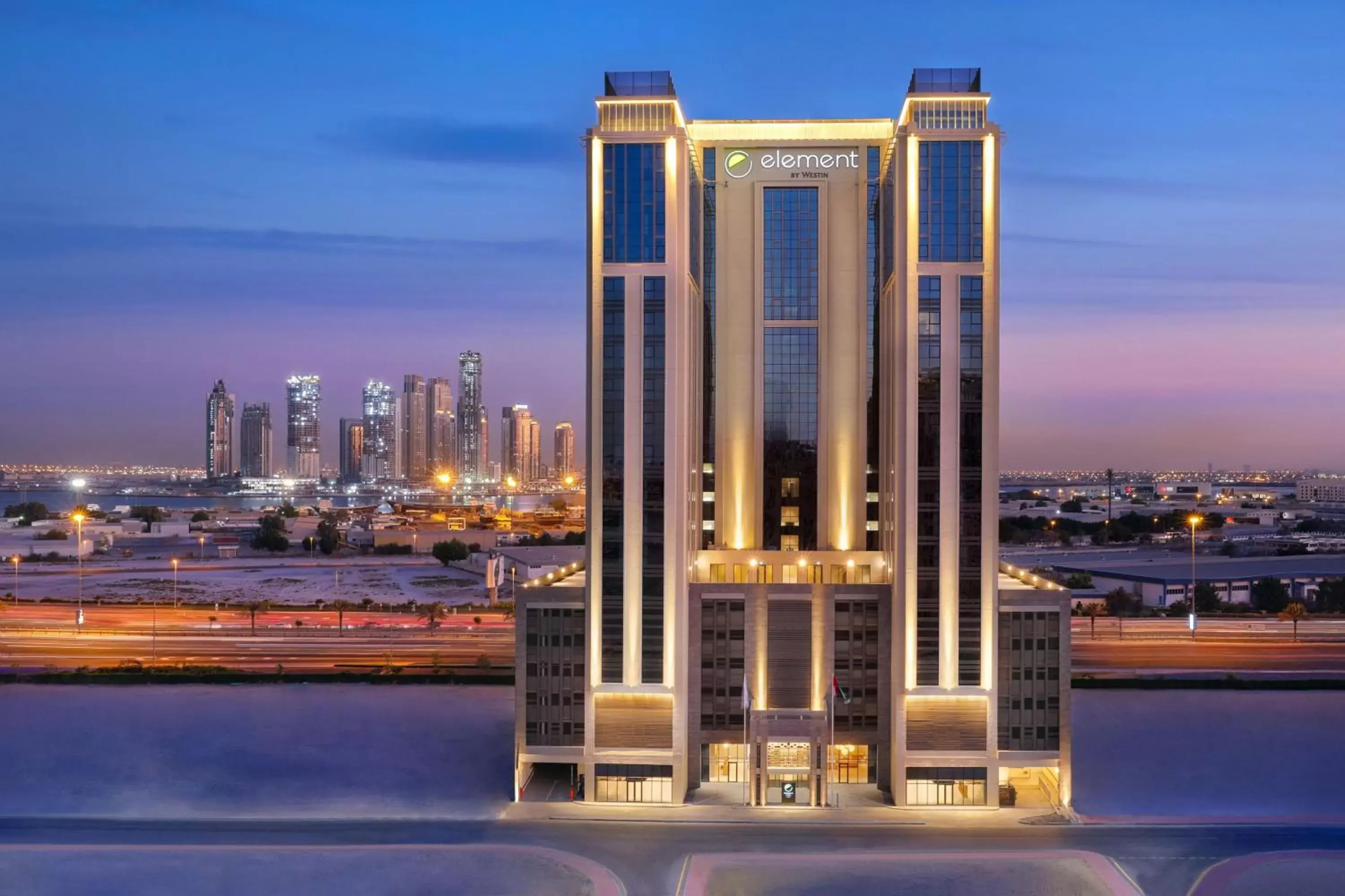 Property building in Element Al Jaddaf, Dubai