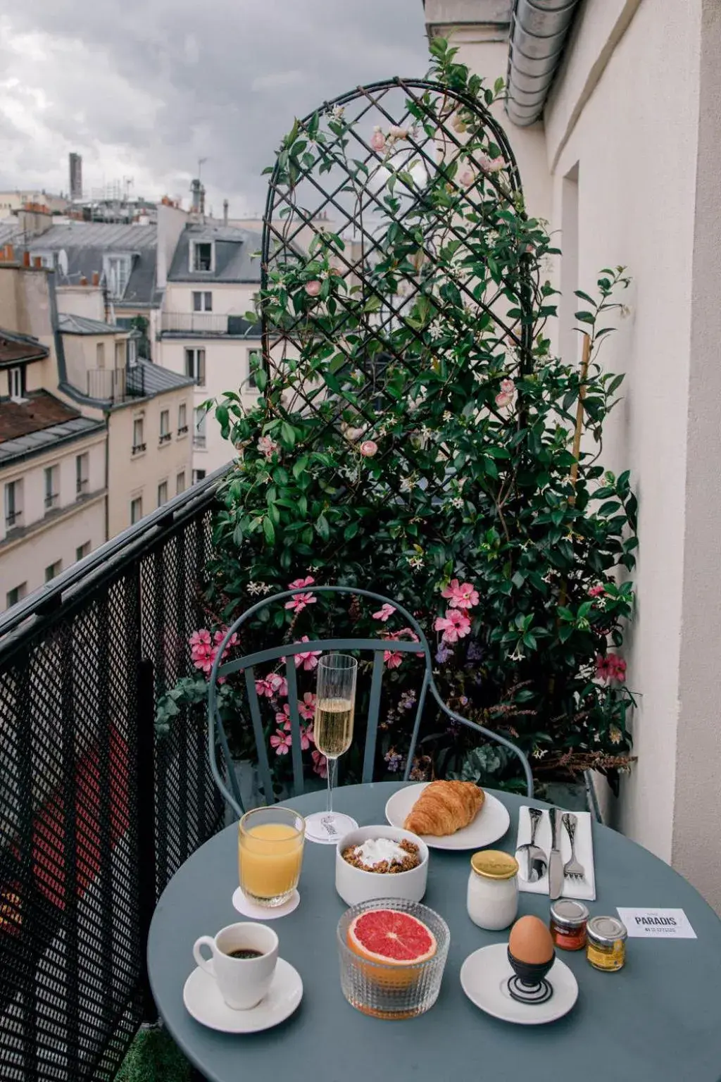 Balcony/Terrace in Hotel Paradis