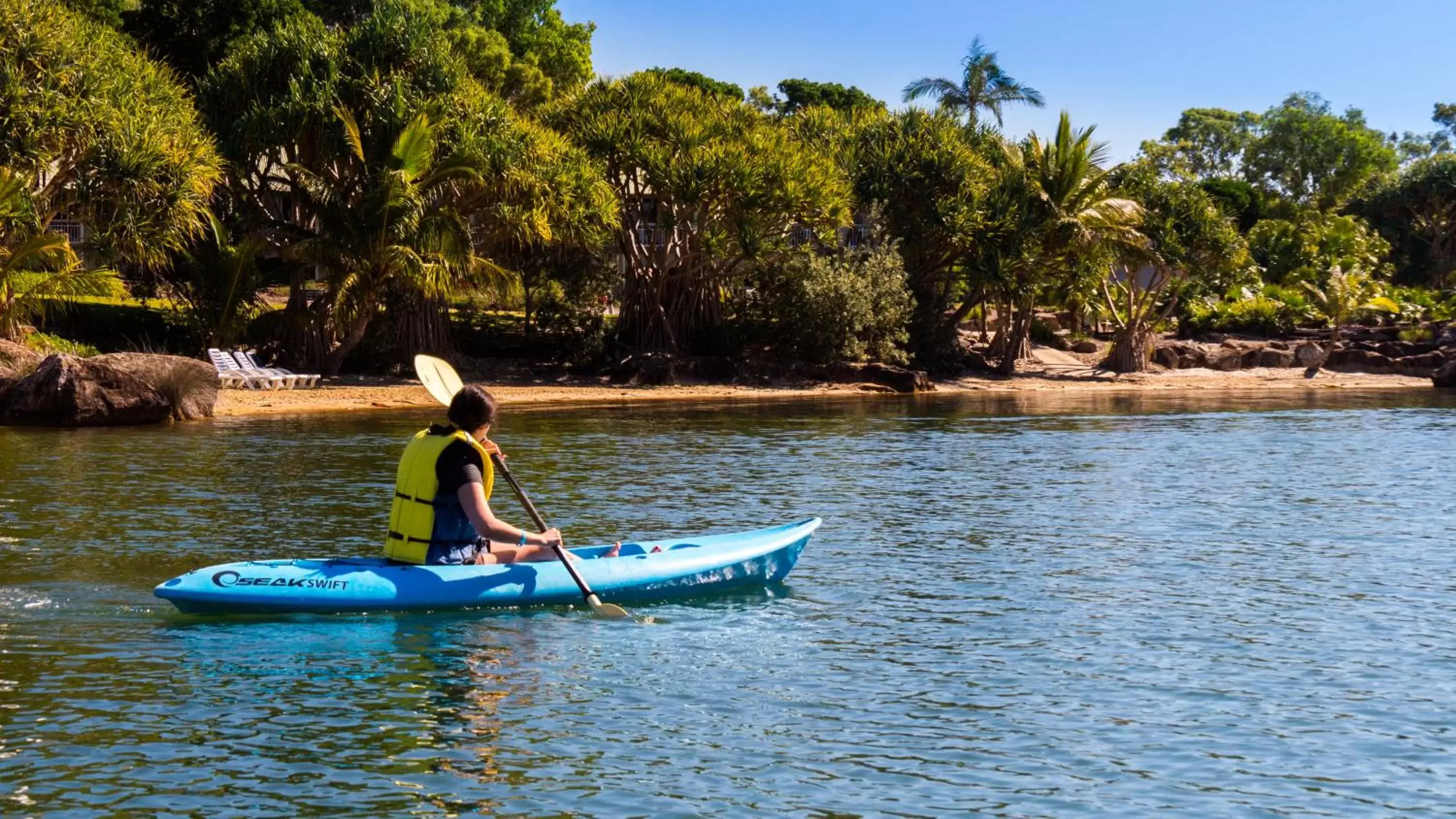 People, Canoeing in Novotel Sunshine Coast Resort