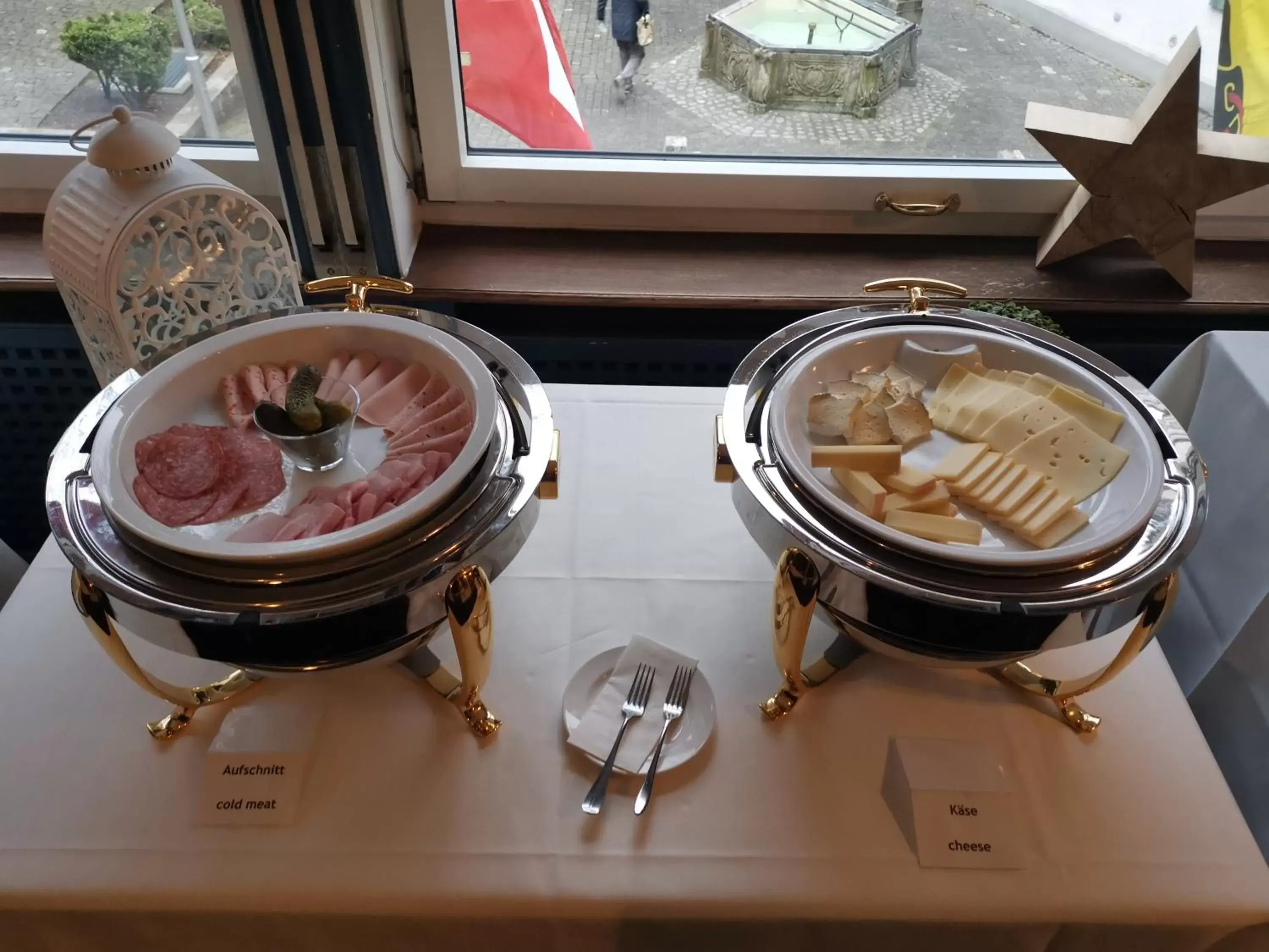 Buffet breakfast in Hotel Restaurant Goldener Schlüssel