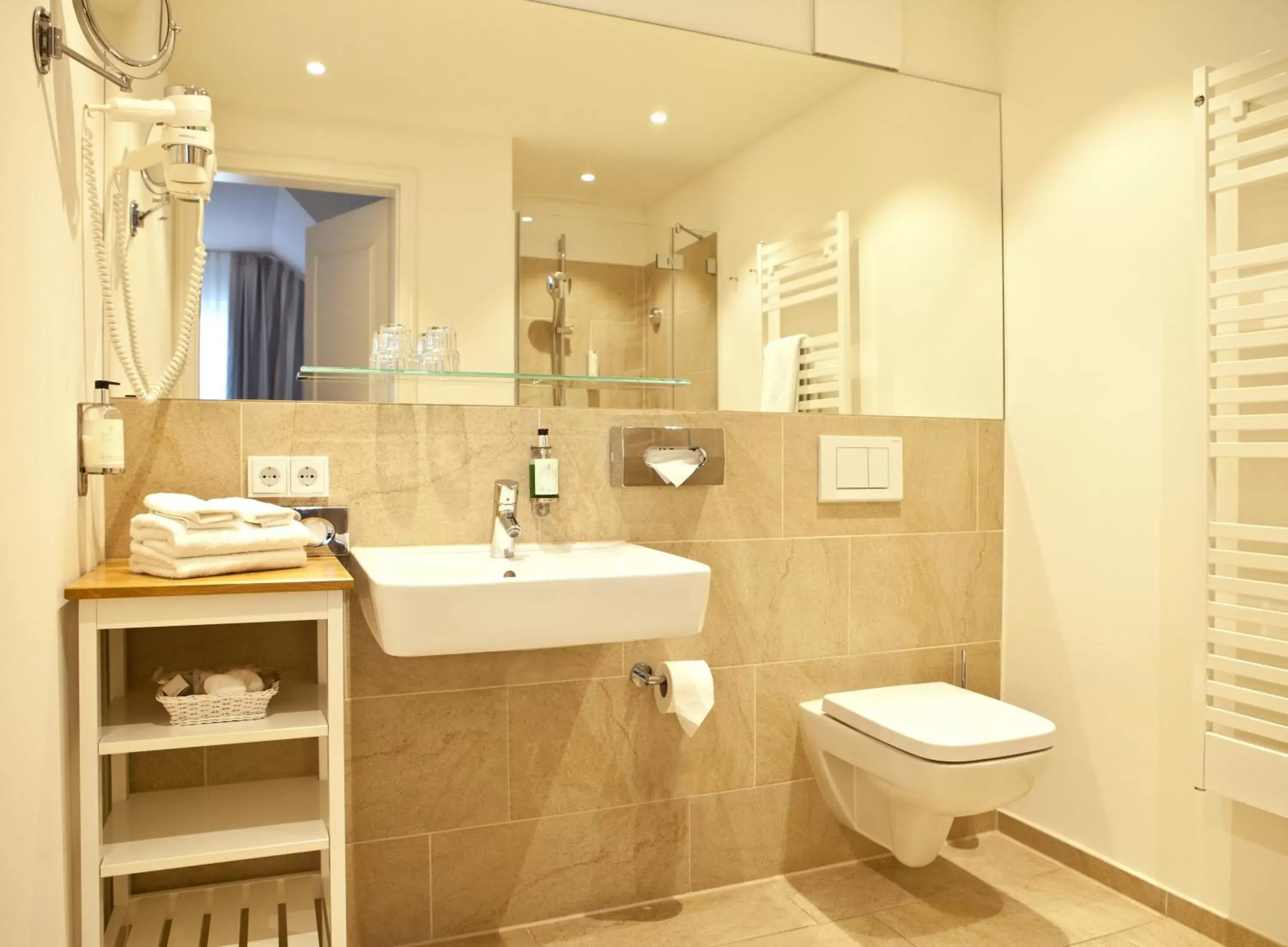 Photo of the whole room, Bathroom in Romantik Hotel Fuchsbau