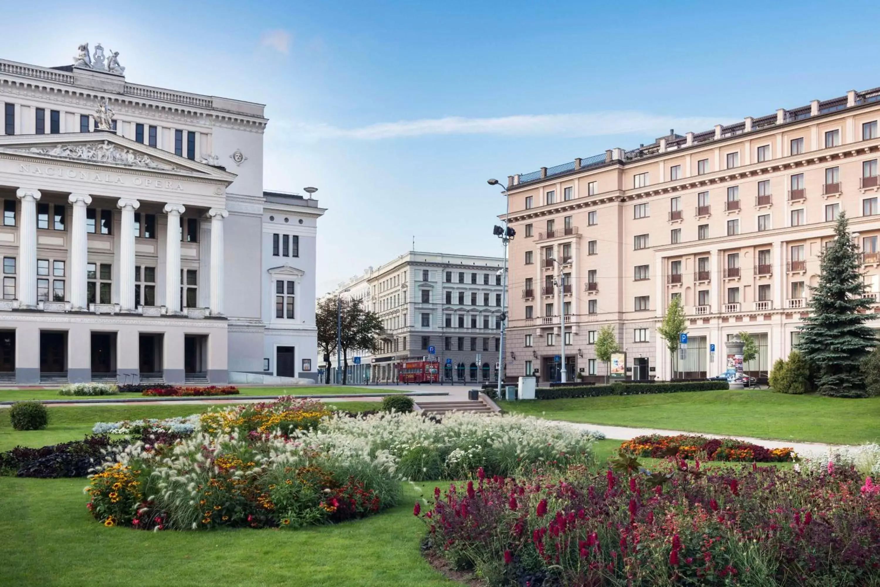 Property building in Grand Hotel Kempinski Riga