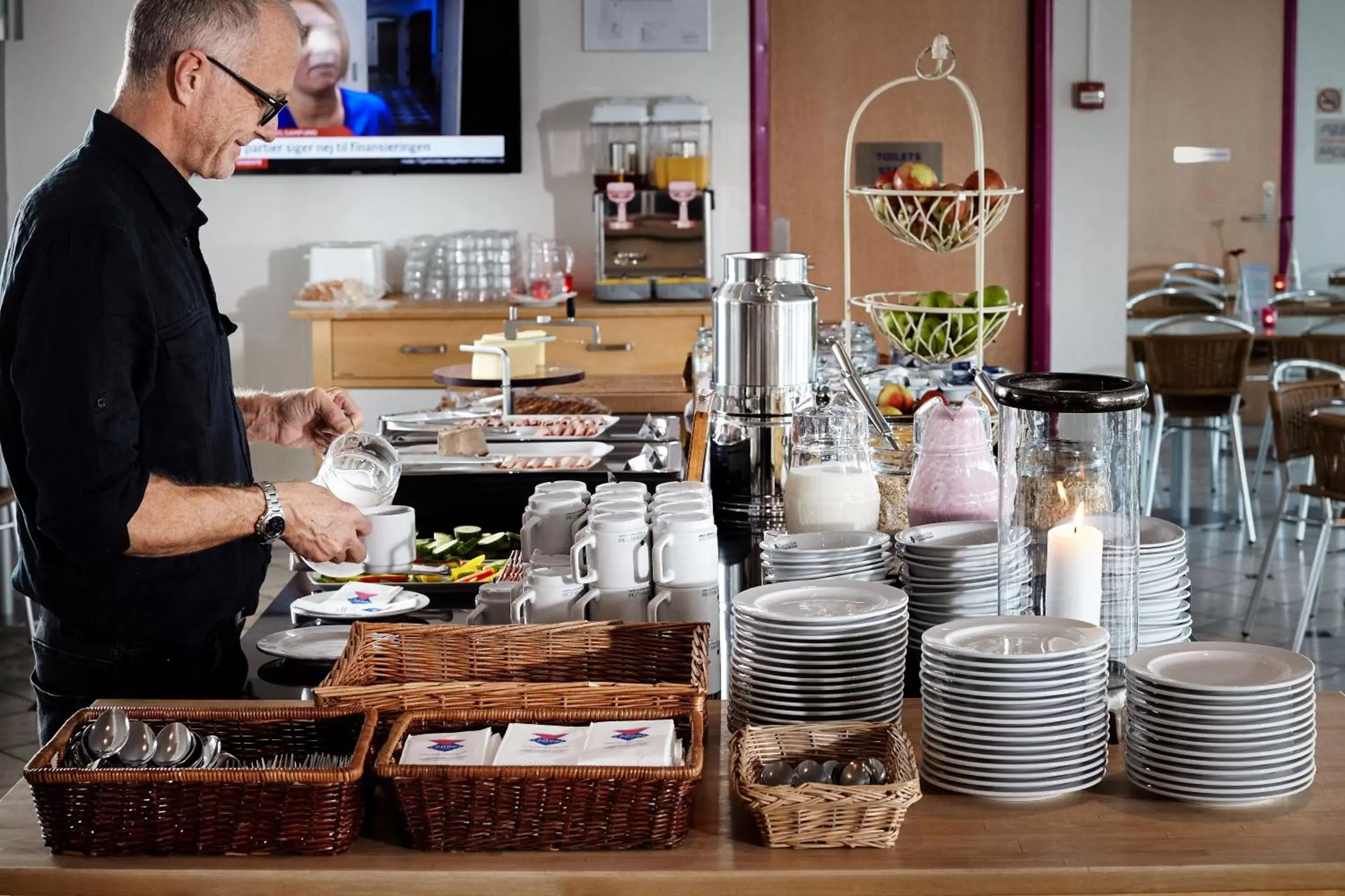 Restaurant/places to eat in Cabinn Odense Restaurant/places to eat in Cabinn Odense