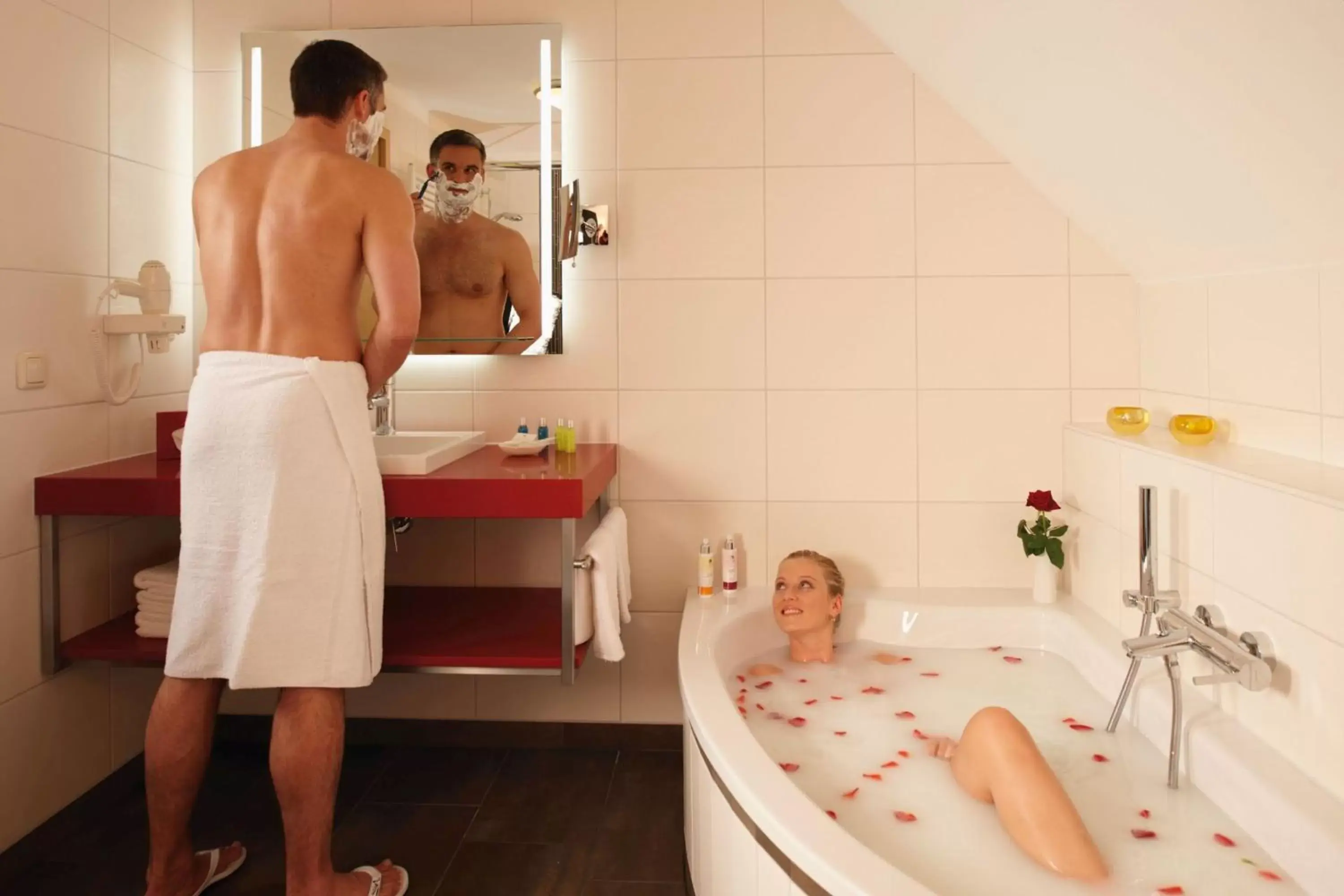 Bathroom in Parkhotel Neustadt