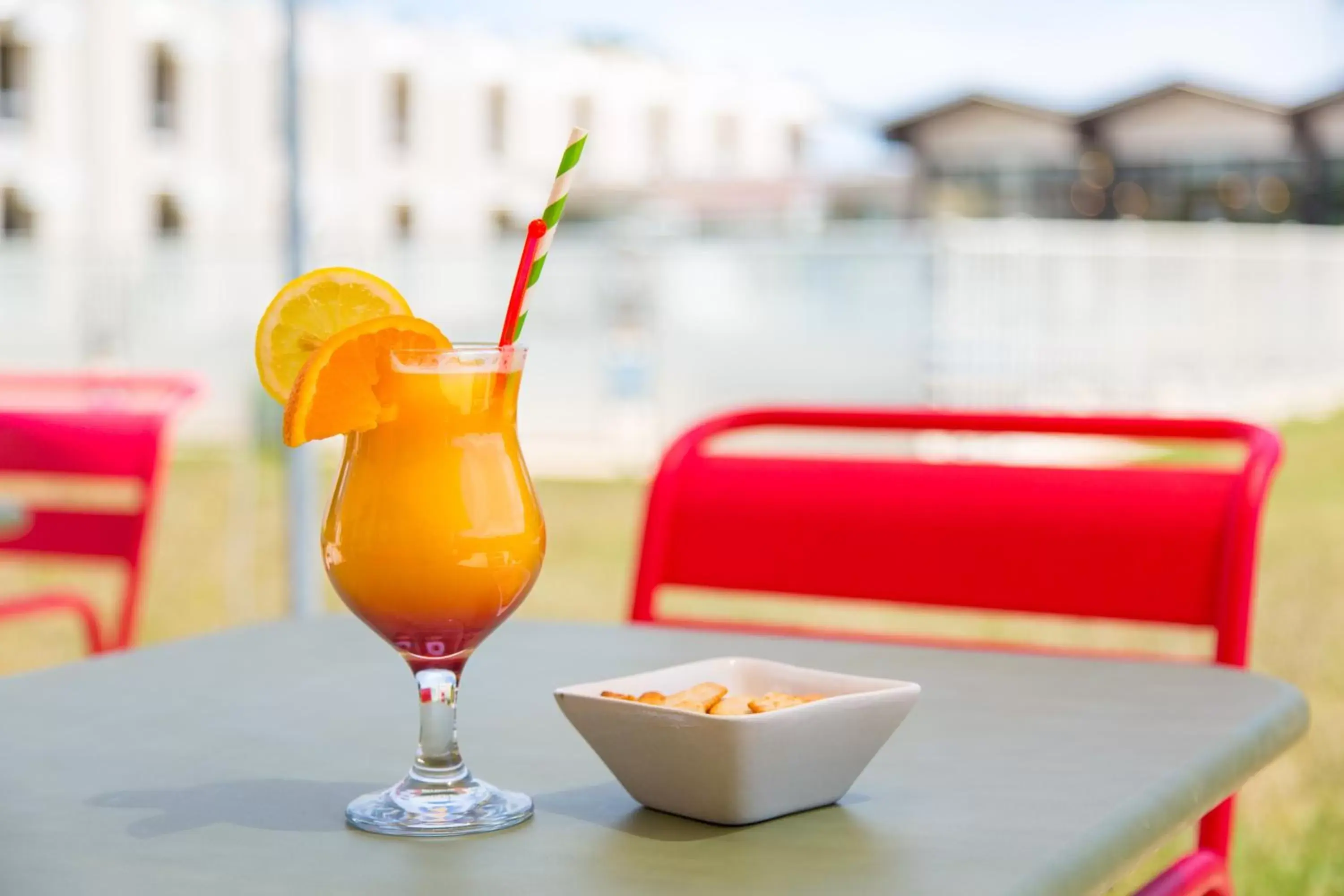 Patio in ibis Perpignan Nord Rivesaltes