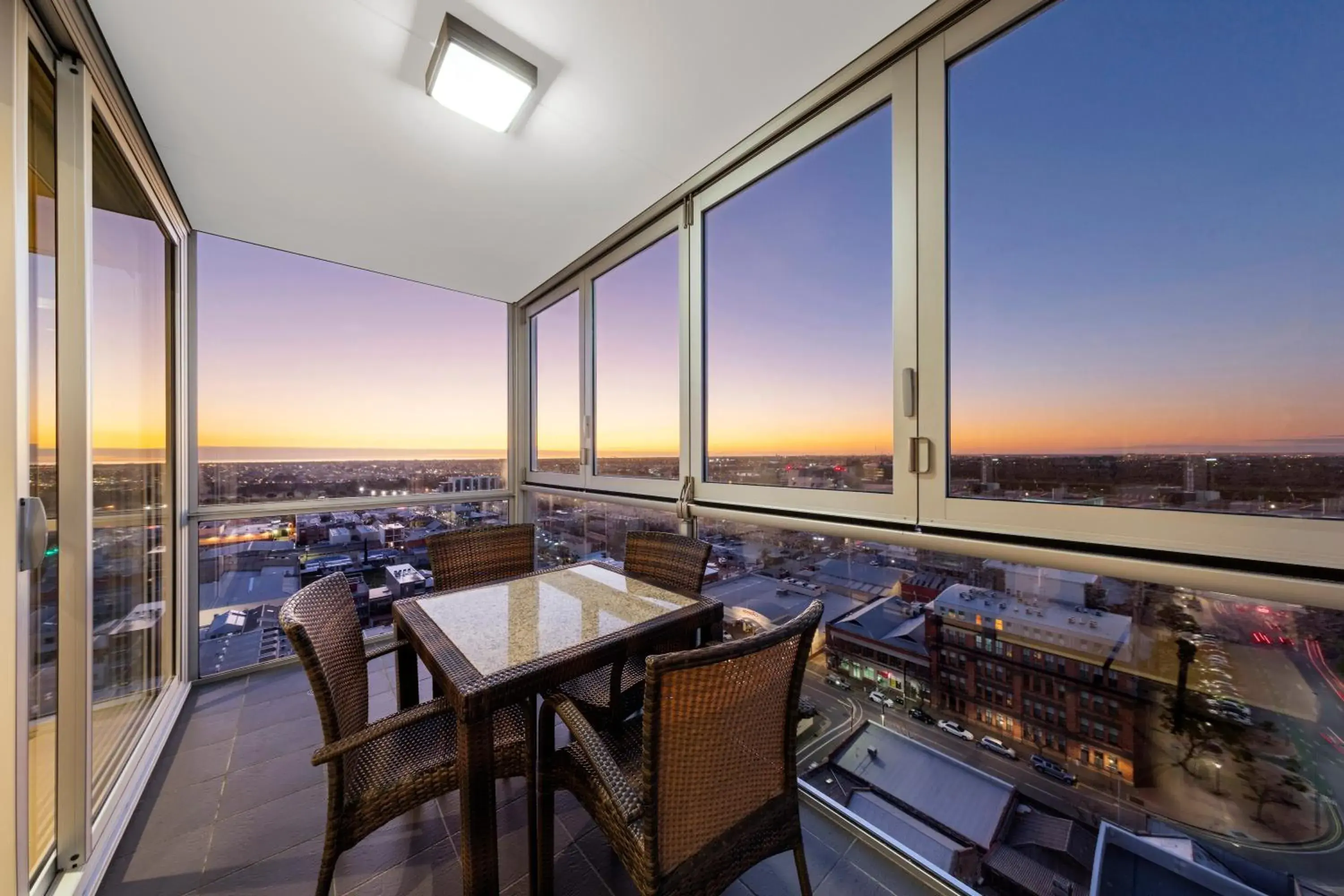 Balcony/Terrace, Sunrise/Sunset in iStay Precinct Adelaide