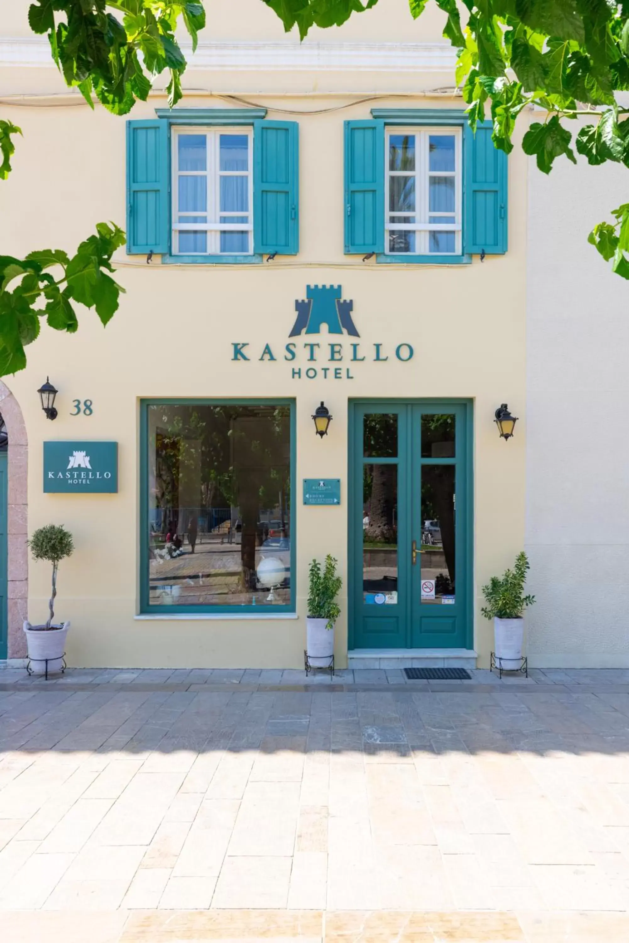Lobby or reception, Property Building in Kastello Hotel