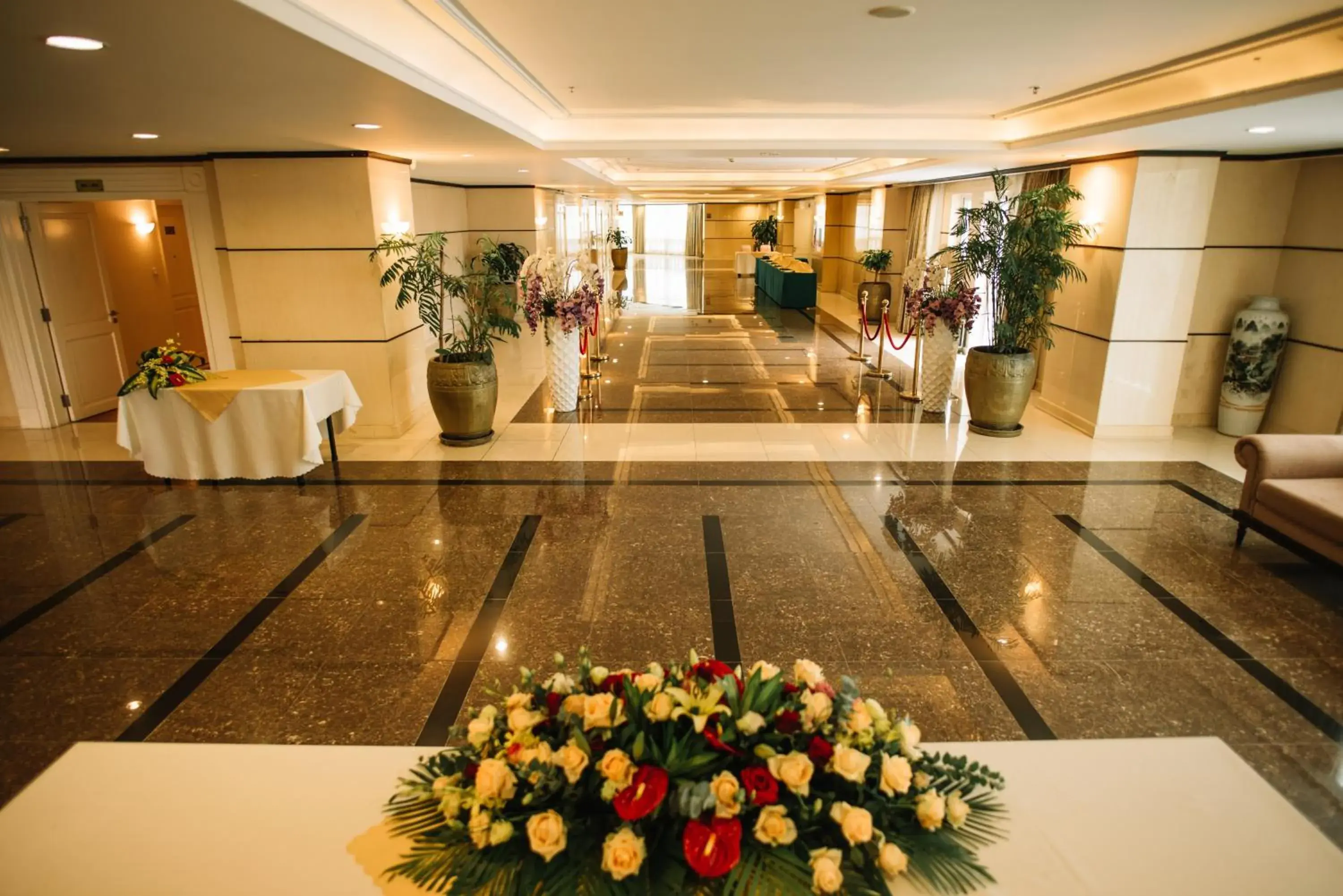 Living room, Banquet Facilities in La Sapinette Hotel