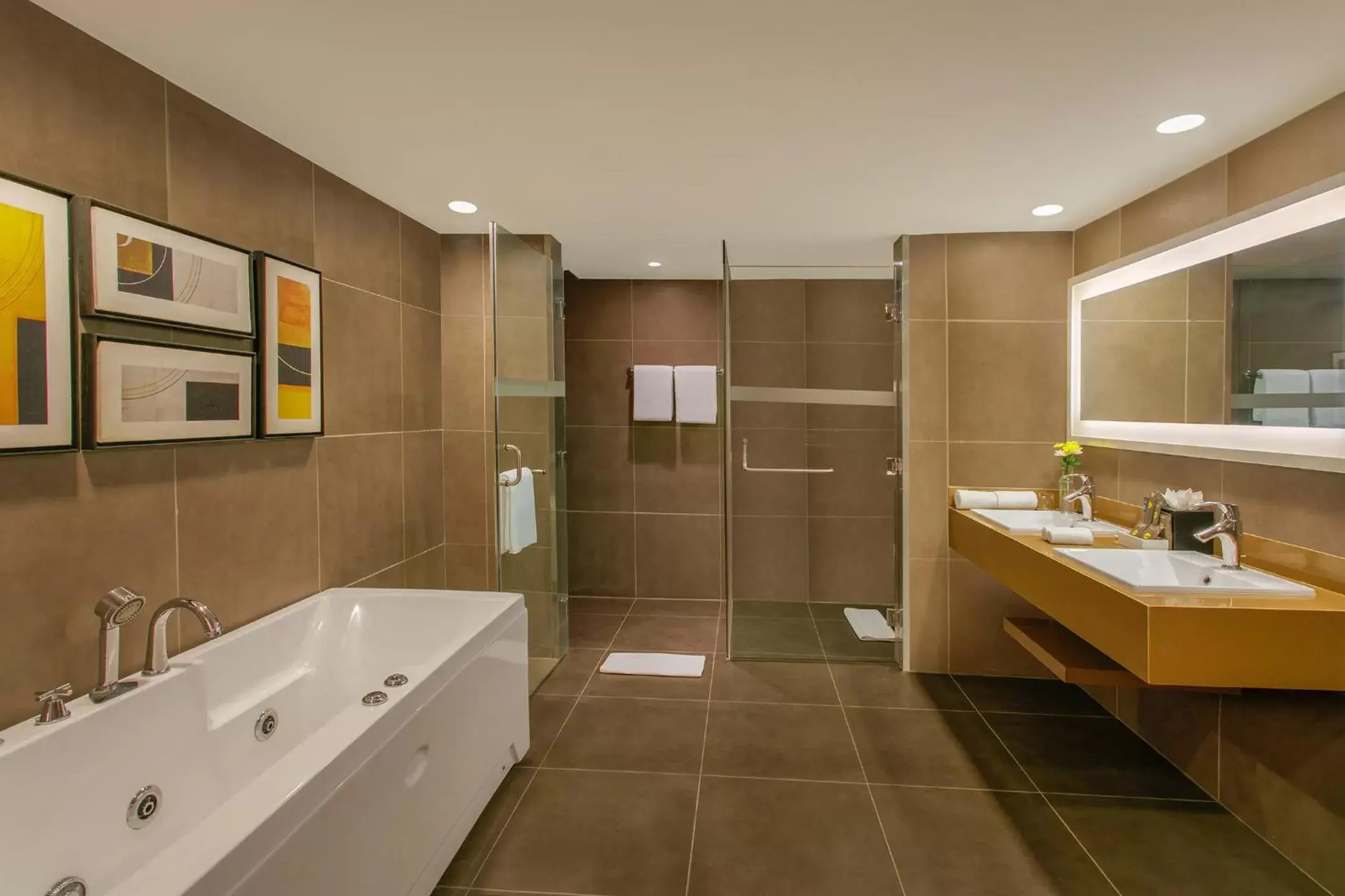 Bathroom in Novotel Ahmedabad