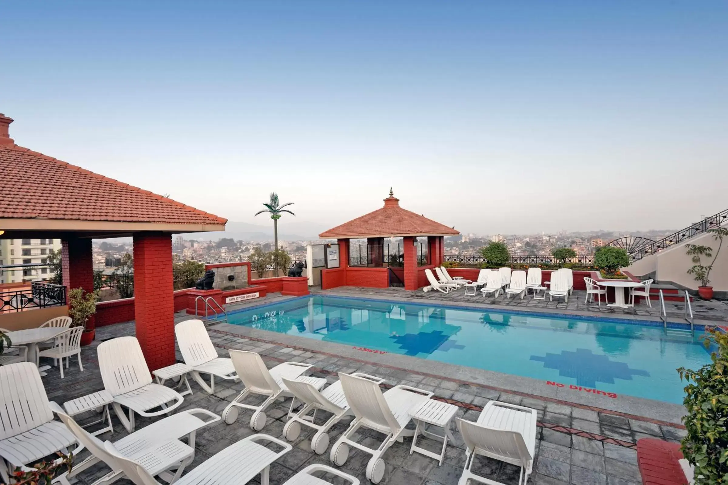 Swimming Pool in Radisson Hotel Kathmandu