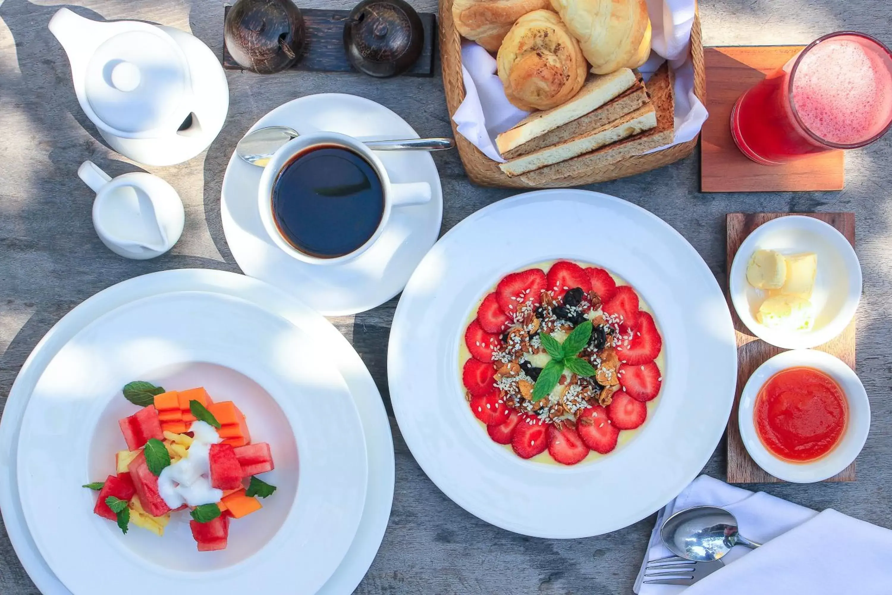 Food and drinks in Nata Ubud Food and drinks in Nata Ubud