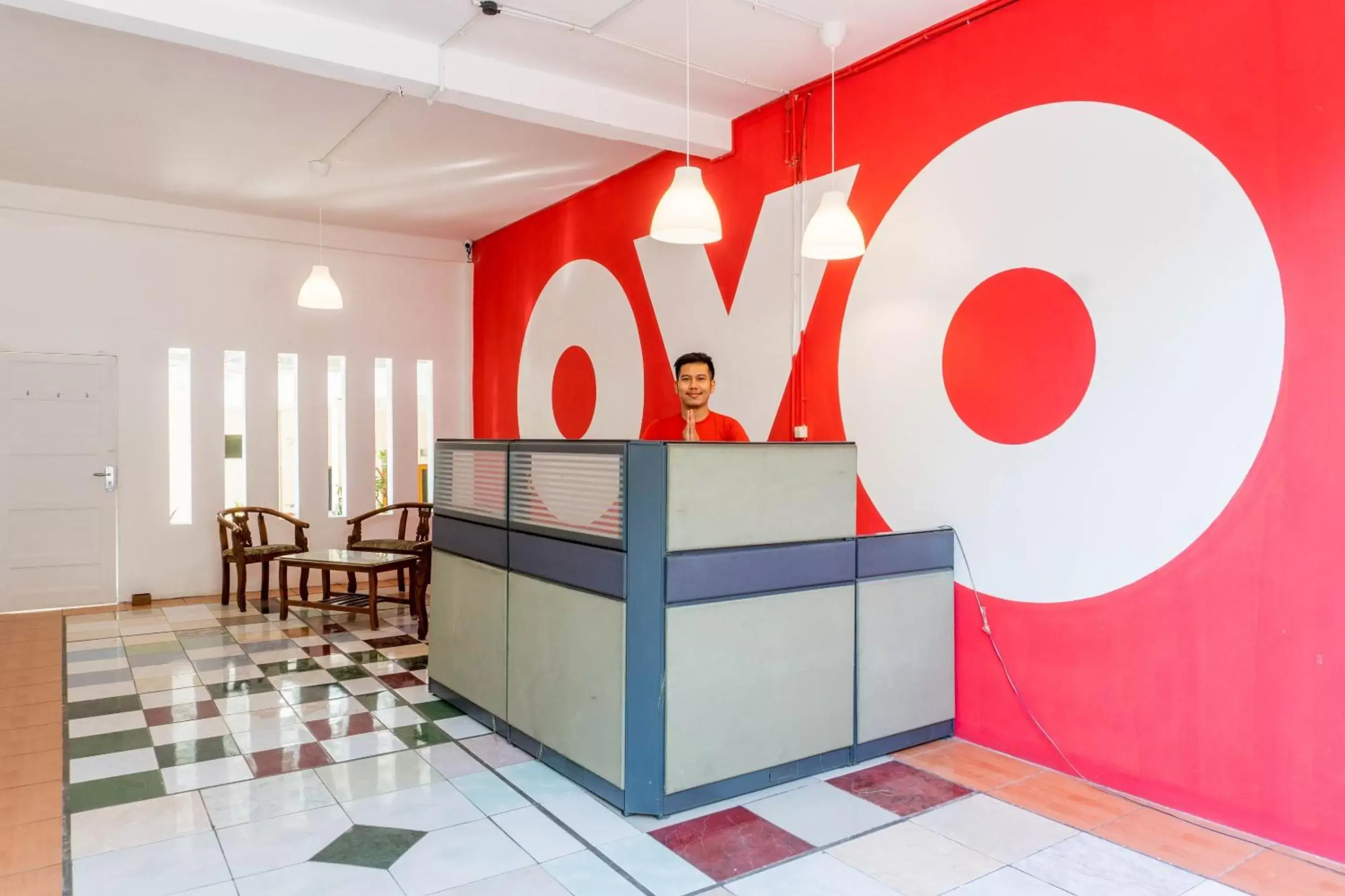 Lobby or reception in OYO 1340 Wisma Alamanda