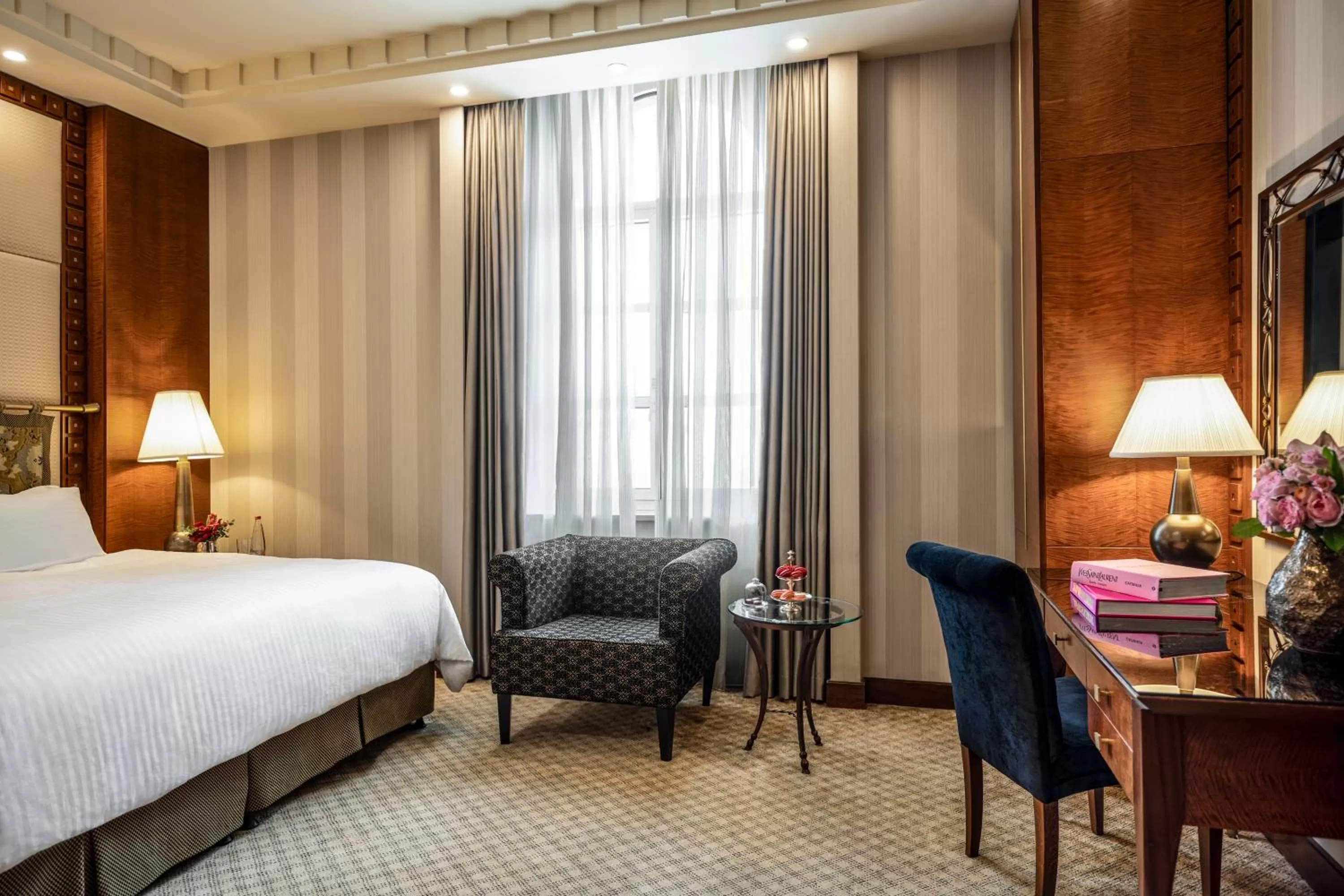 Bed in King David Hotel Jerusalem