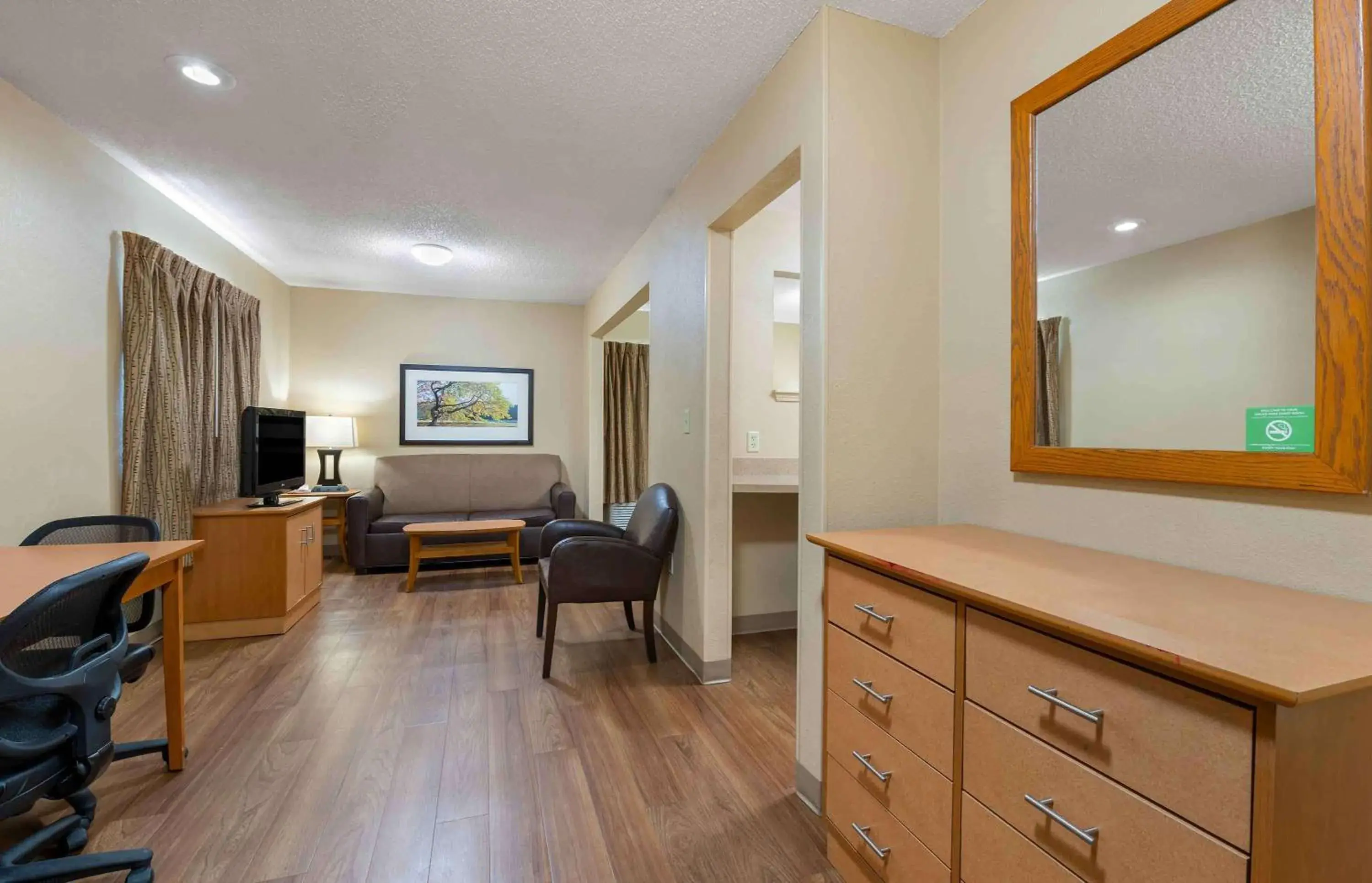 Bedroom, Seating Area in Extended Stay America Suites - Houston - Northwest - Hwy 290 - Hollister