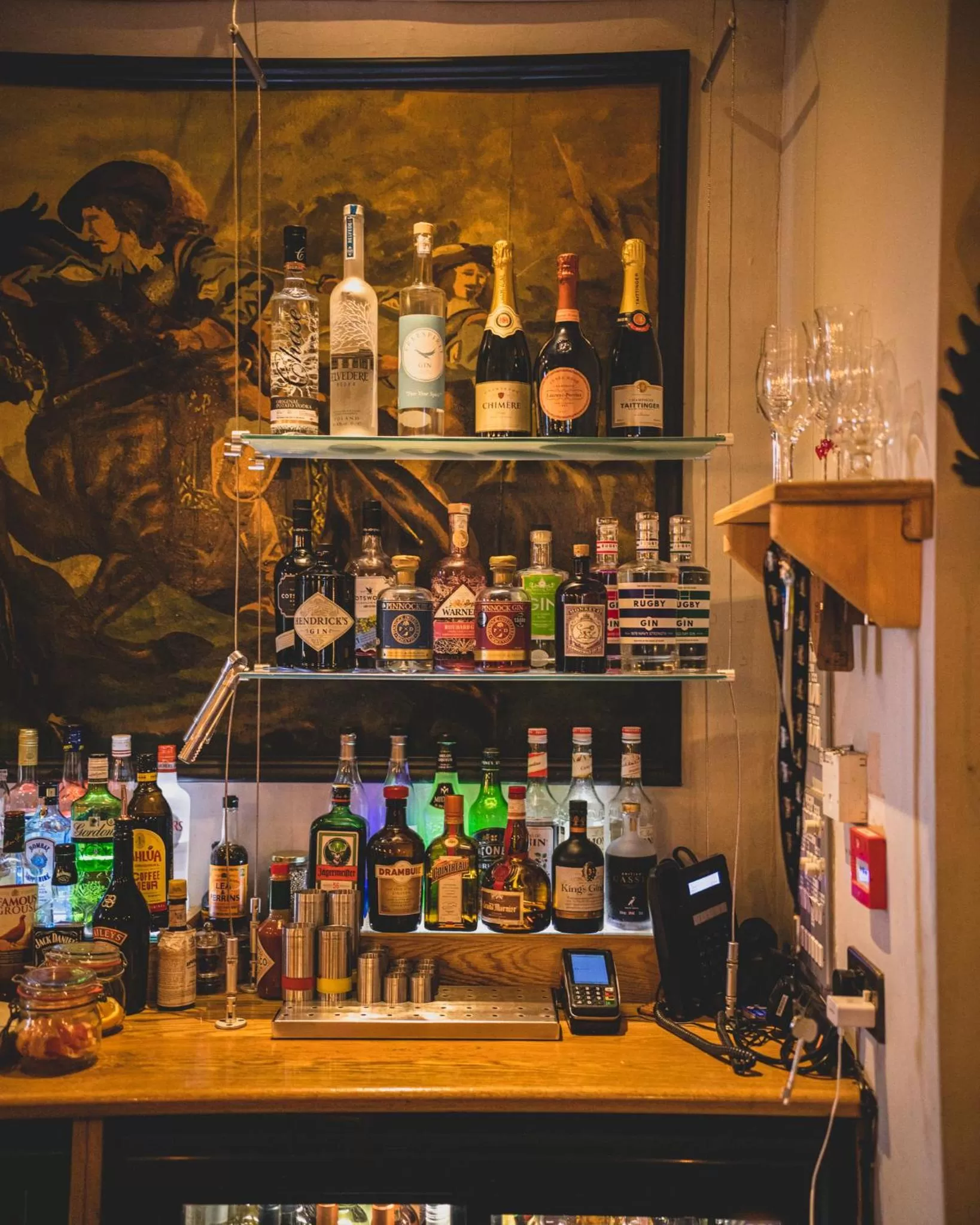 Lounge or bar in Castle At Edgehill