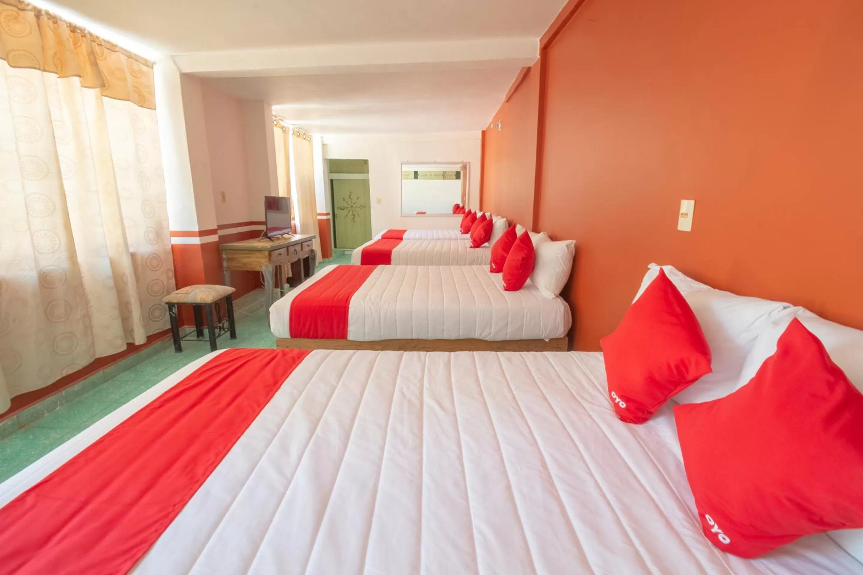 Bedroom, Bed in OYO Hotel Meson de la Concepcion