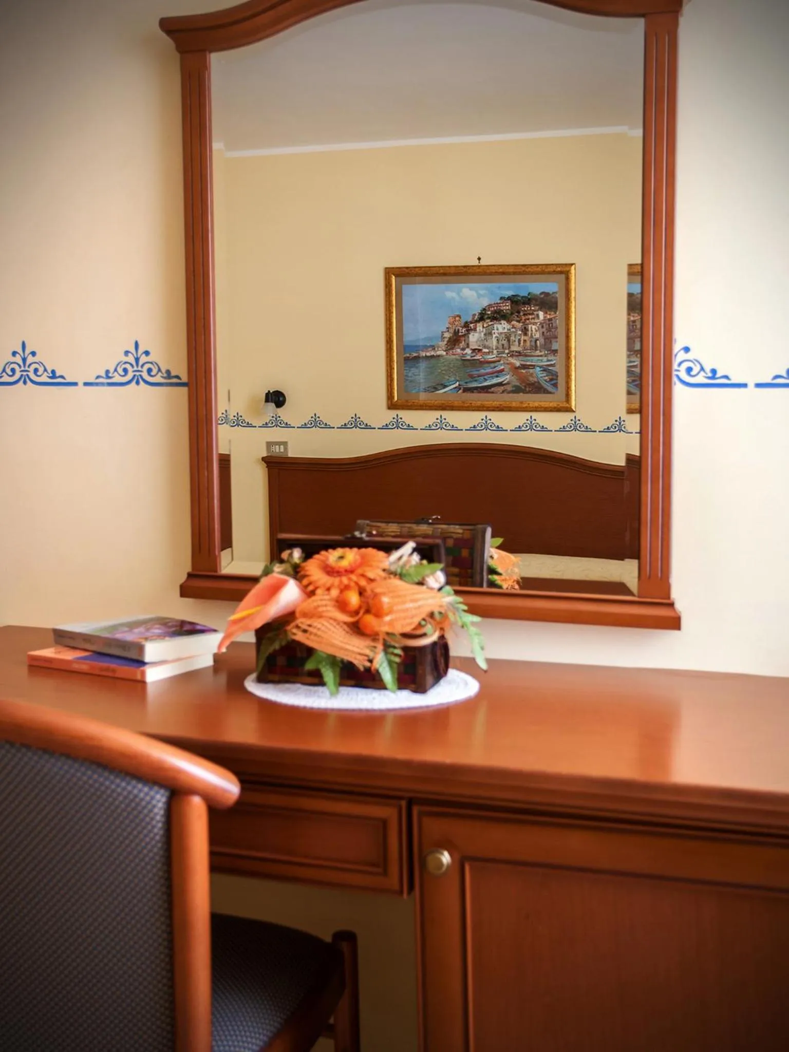 Seating area in Hotel Amalfi