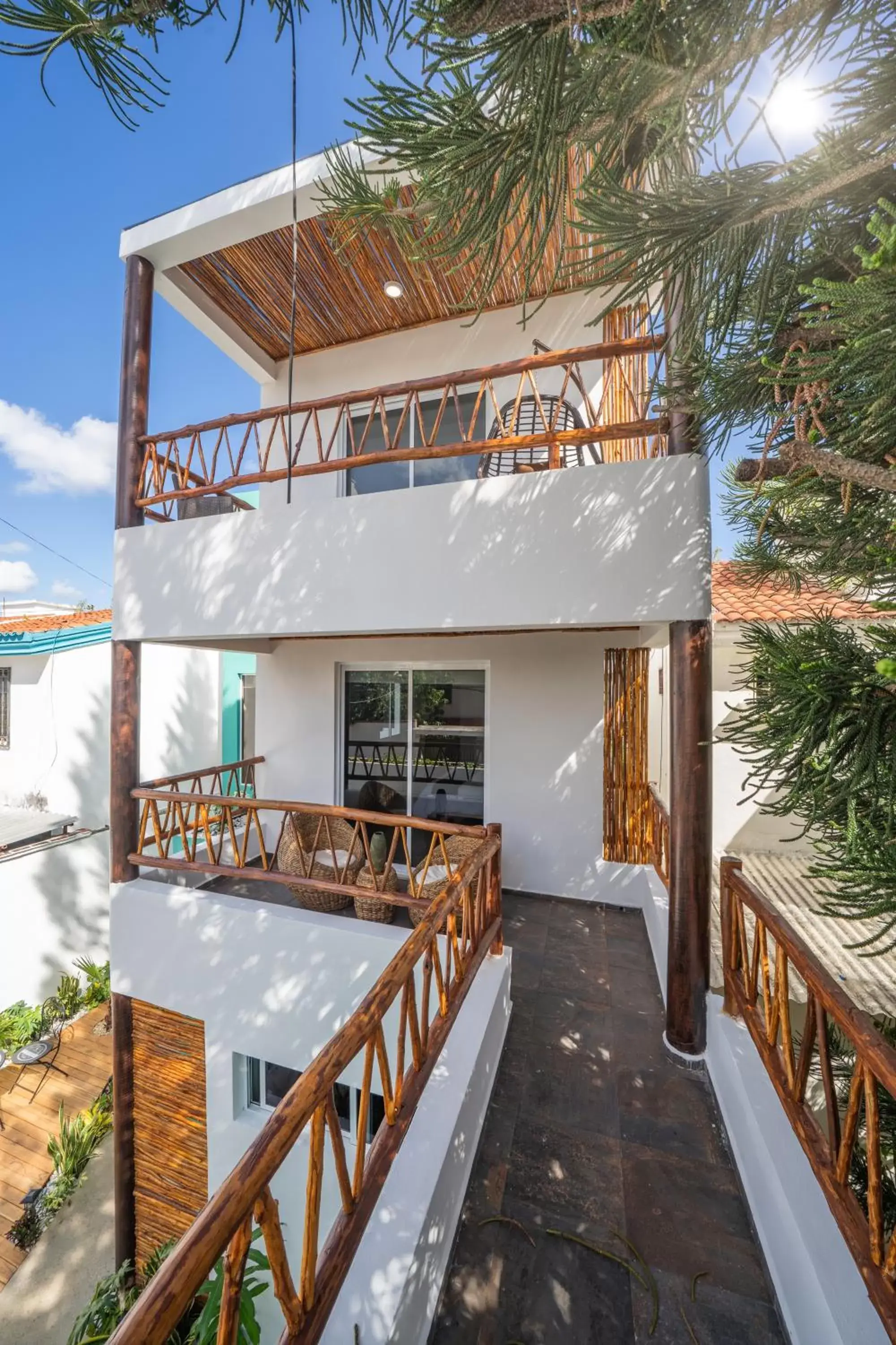 Balcony/Terrace in Villa Sofía Holiday Accommodations