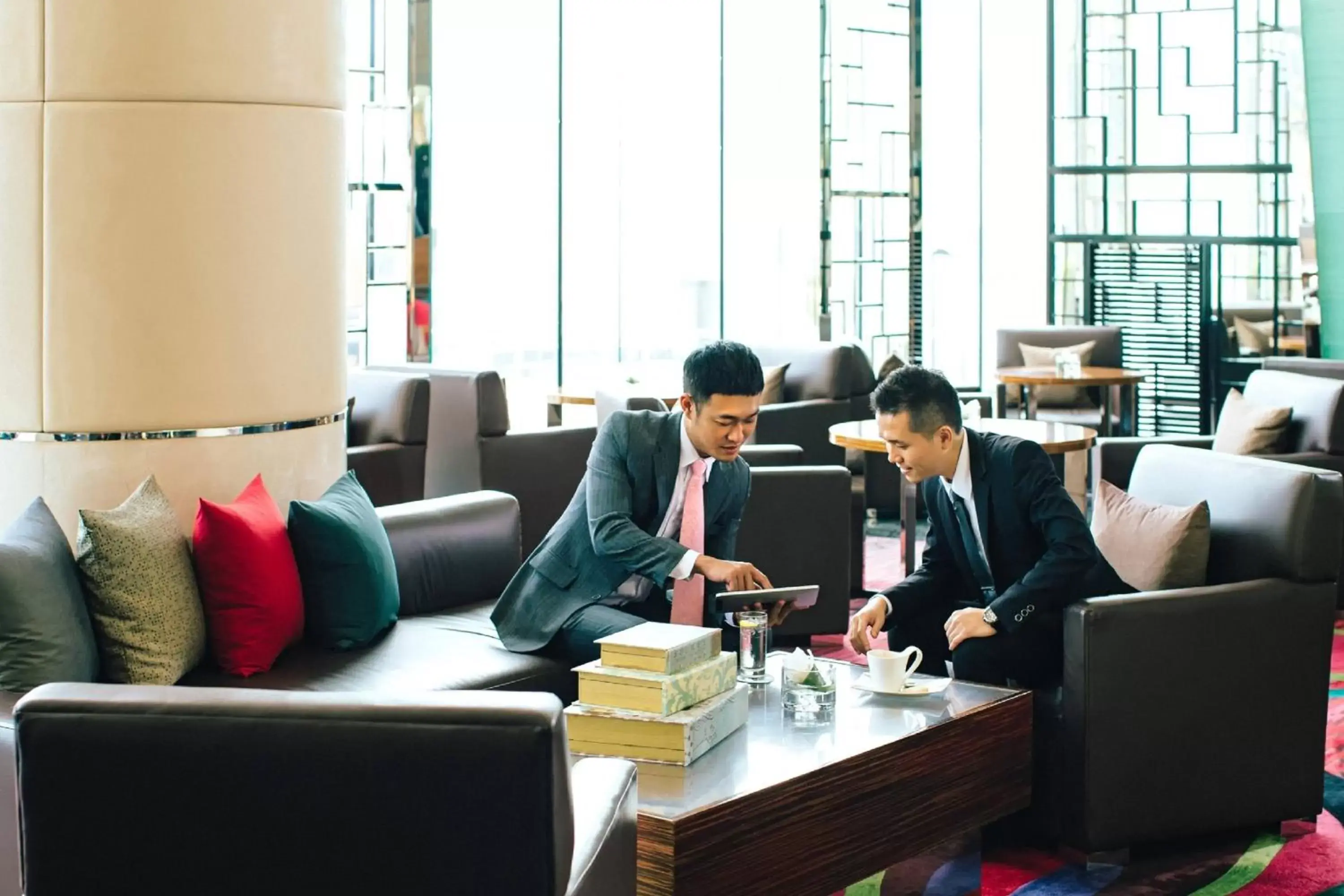 Lobby or reception in Hong Kong SkyCity Marriott Hotel