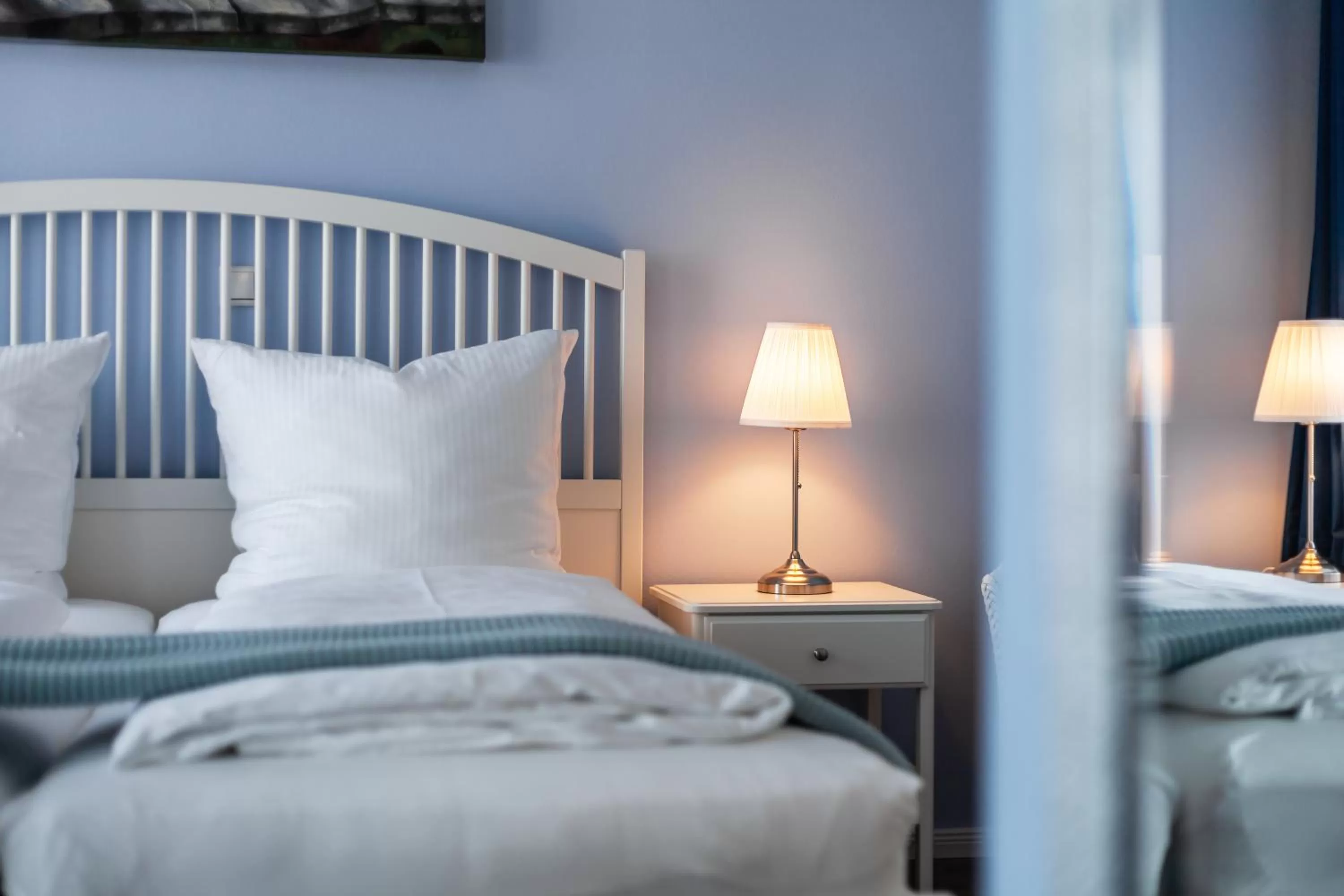 Bed in Hotel Rosenhof