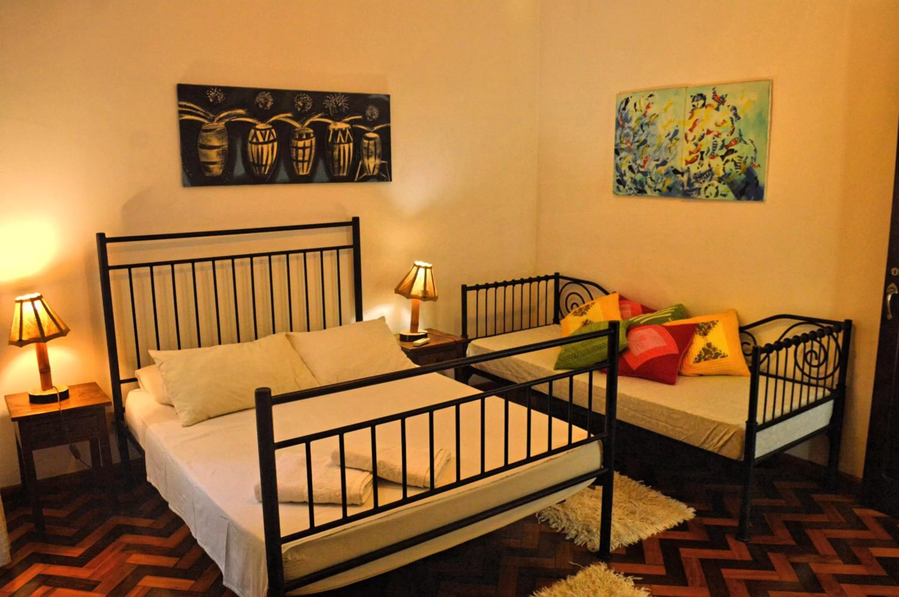 Photo of the whole room, Bed in Pousada Baluarte