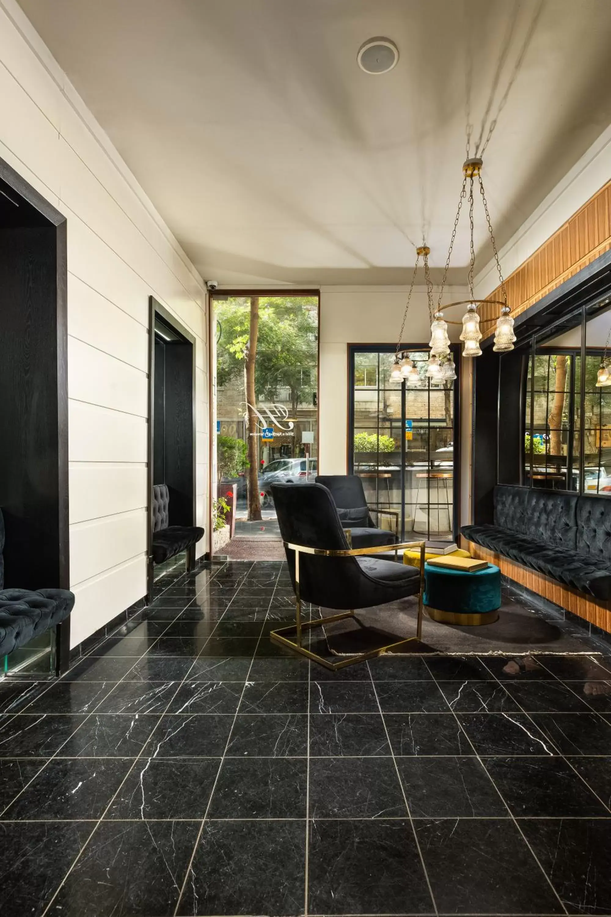 Facade/entrance in Hillel 11 Hotel Facade/entrance in Hillel 11 Hotel