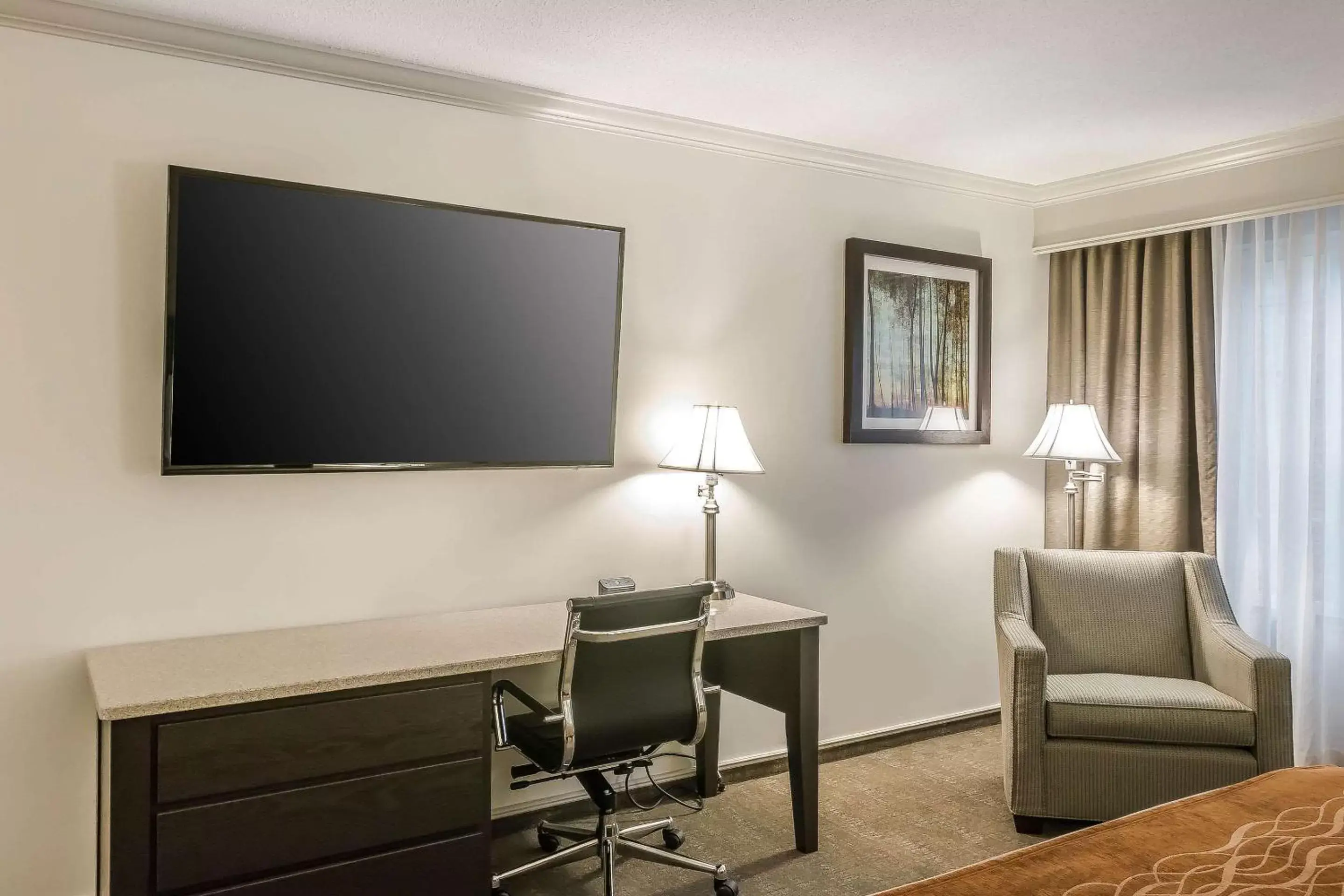 Photo of the whole room, TV/Entertainment Center in Comfort Inn Plainwell