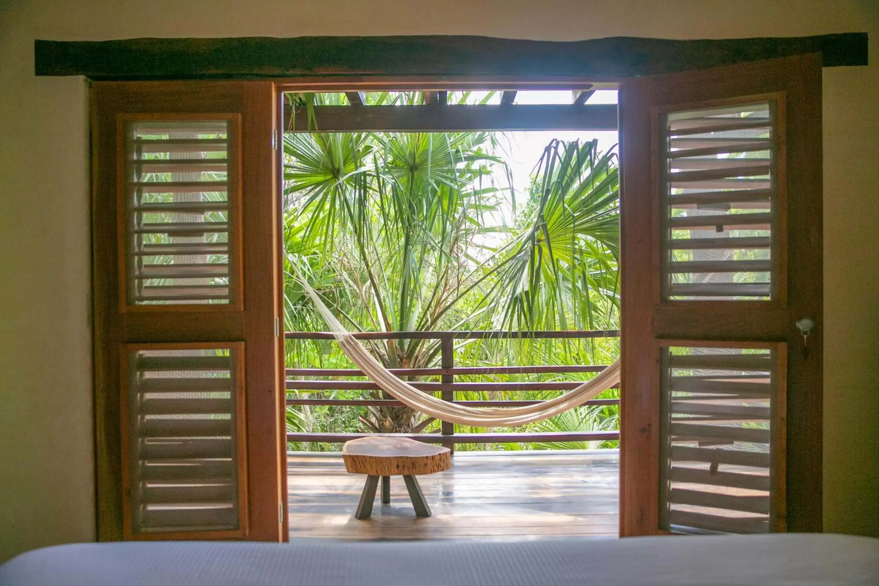 Balcony/Terrace in Hotel Buenavista Bacalar - Yoga & Meditation Included